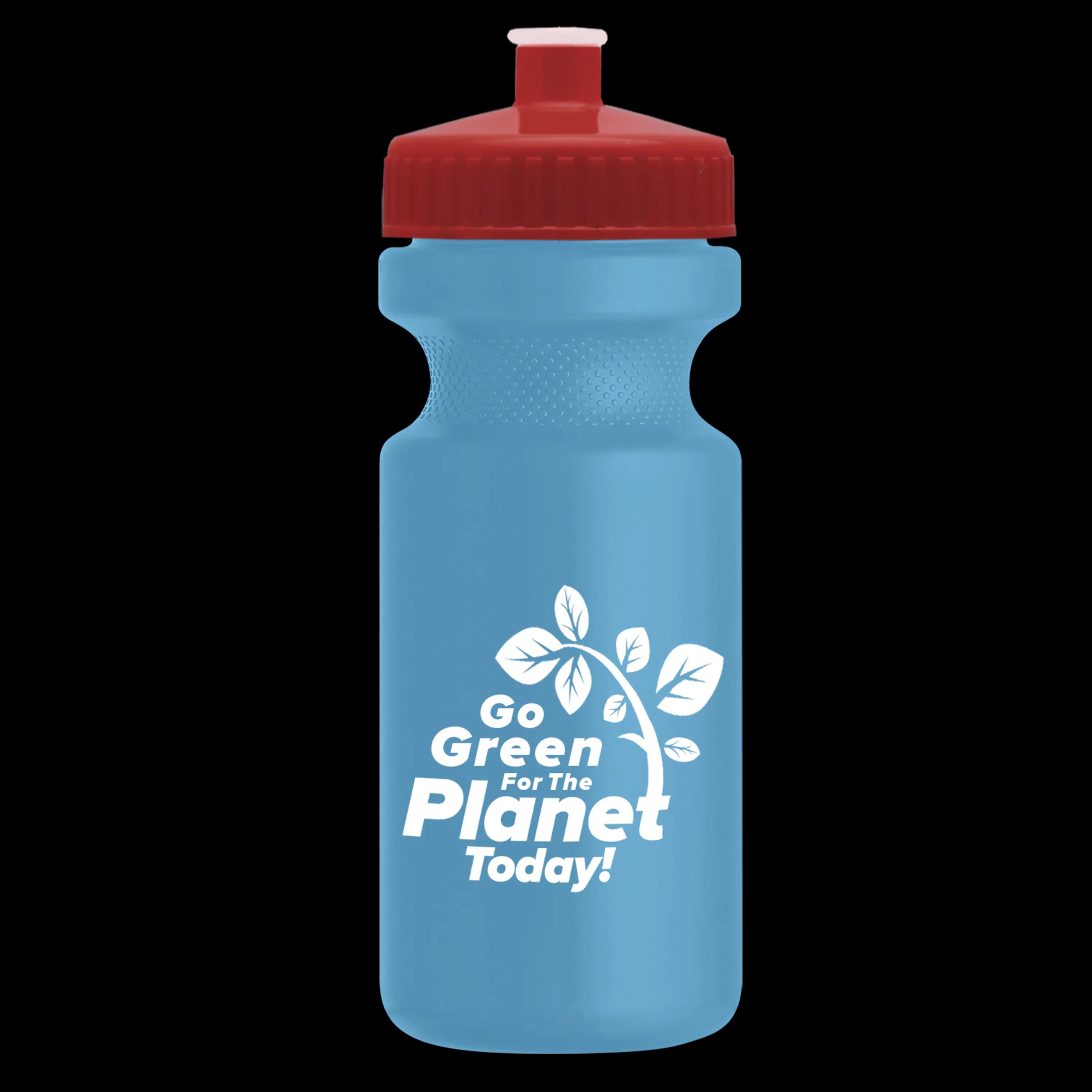 Garyline® Recycled Bike Bottle with Push-Pull Lid - 22 oz. 154 of 347