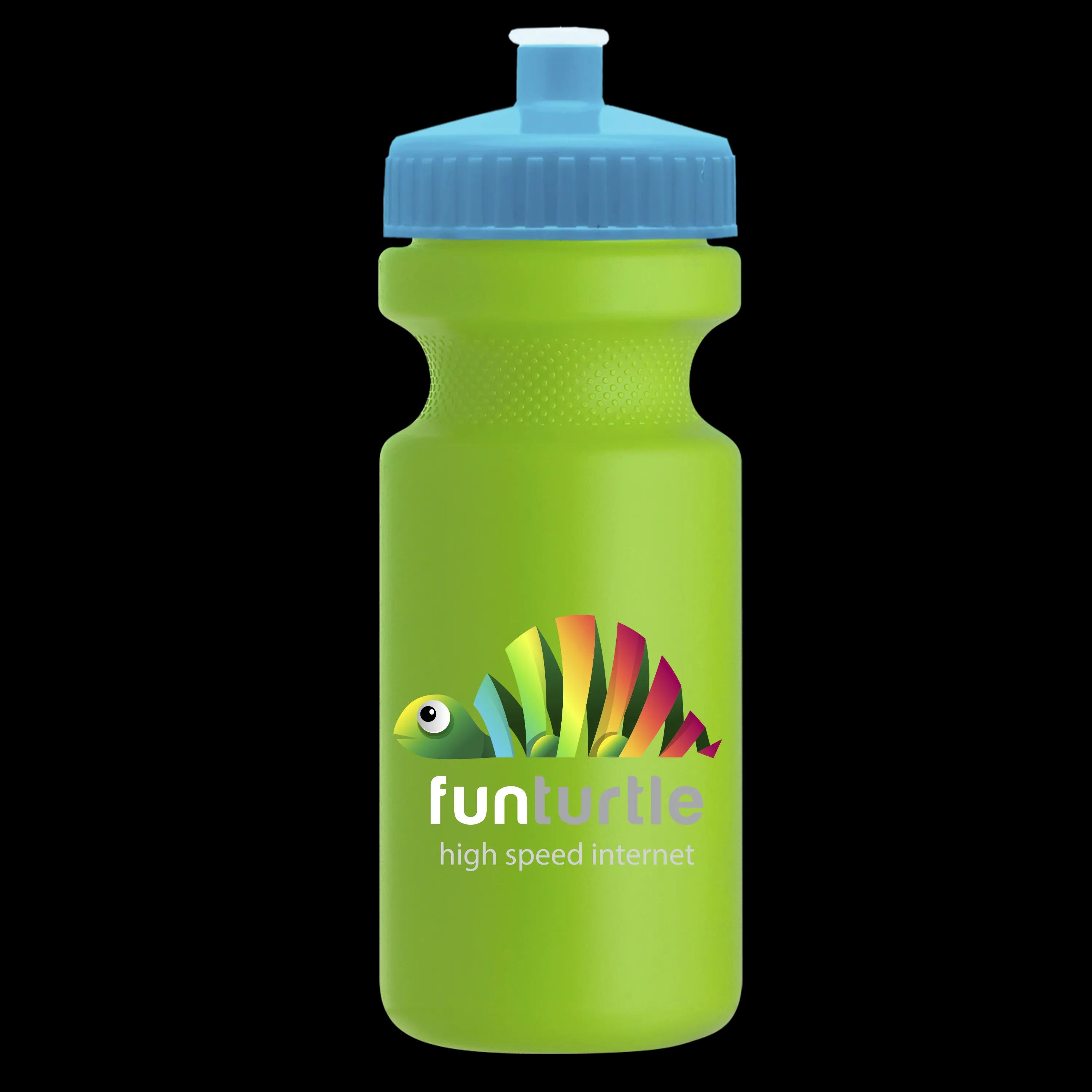 Garyline® Recycled Bike Bottle with Push-Pull Lid - 22 oz. 192 of 347