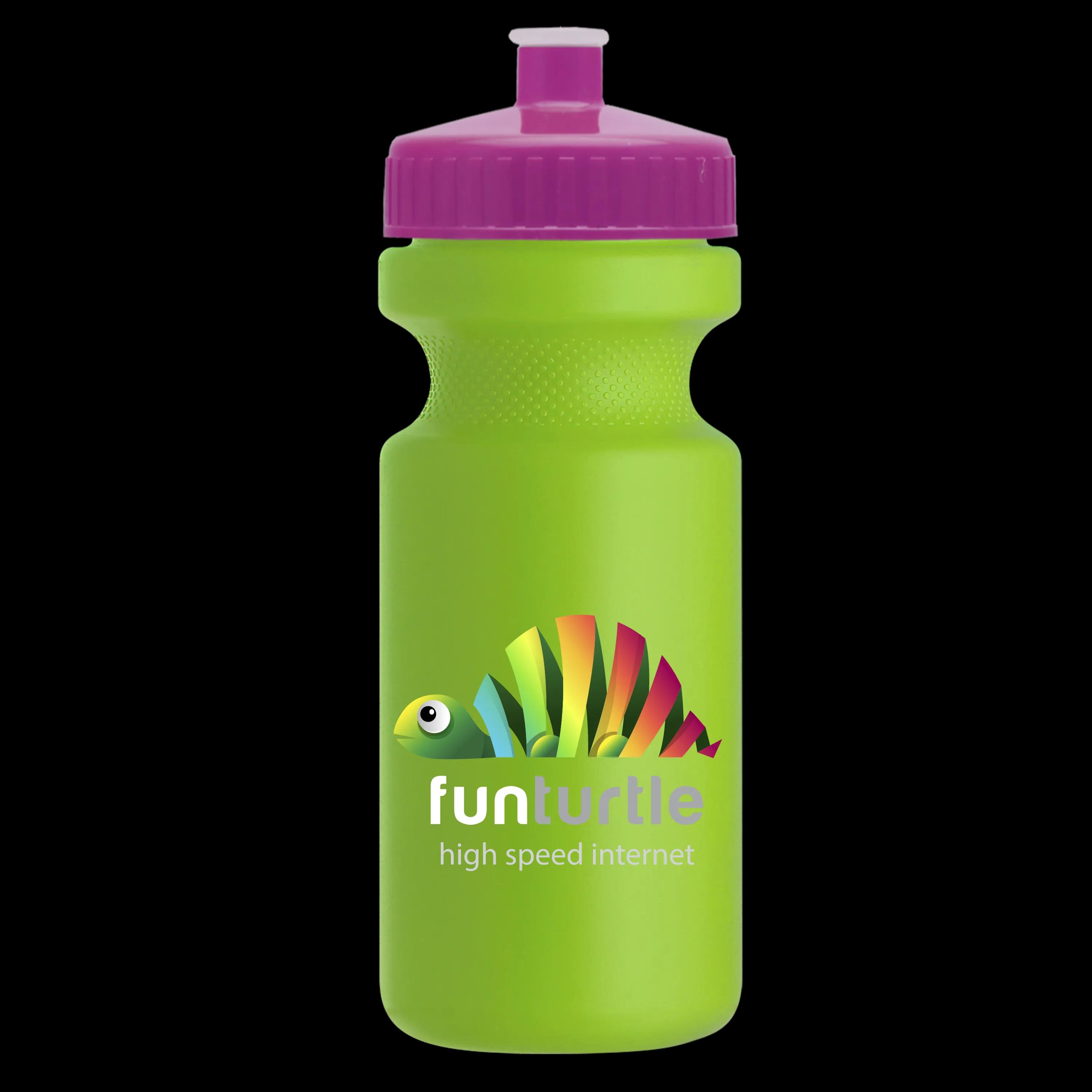 Garyline® Recycled Bike Bottle with Push-Pull Lid - 22 oz. 197 of 347