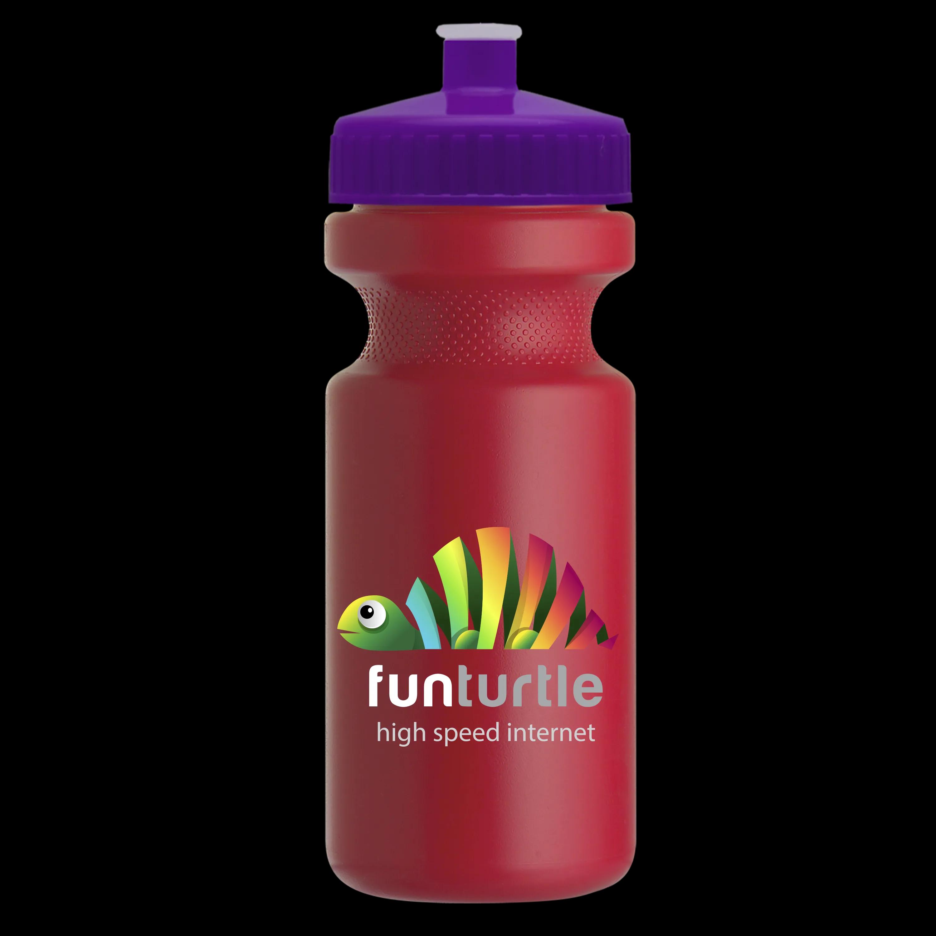 Garyline® Recycled Bike Bottle with Push-Pull Lid - 22 oz. 257 of 347