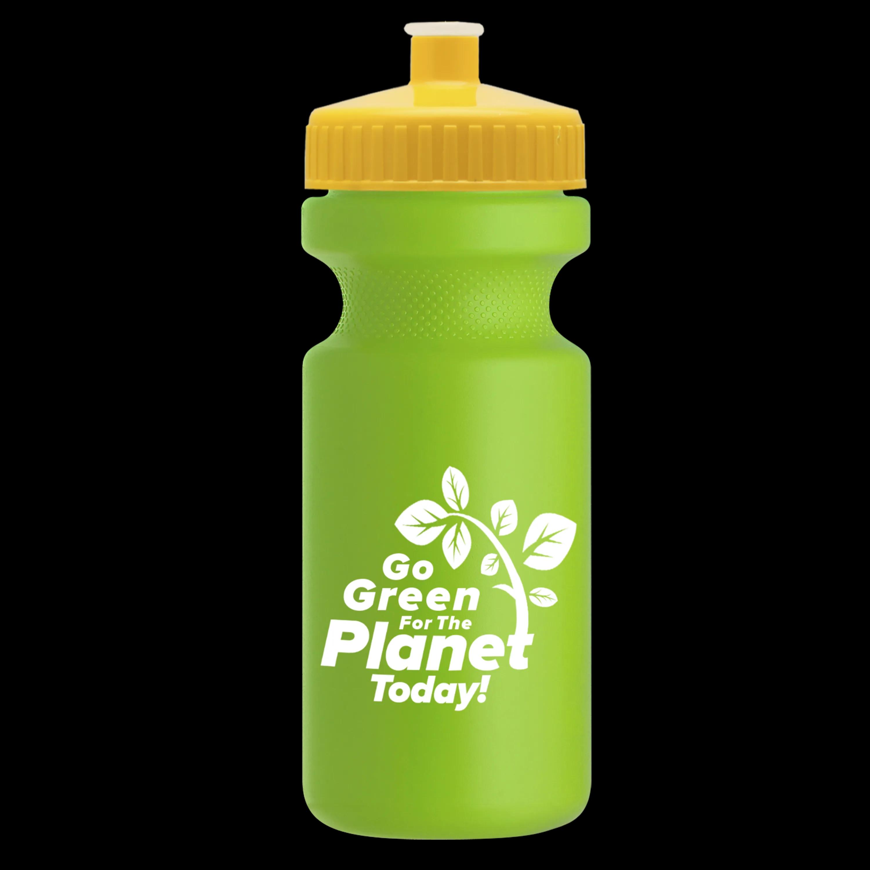 Garyline® Recycled Bike Bottle with Push-Pull Lid - 22 oz. 211 of 347