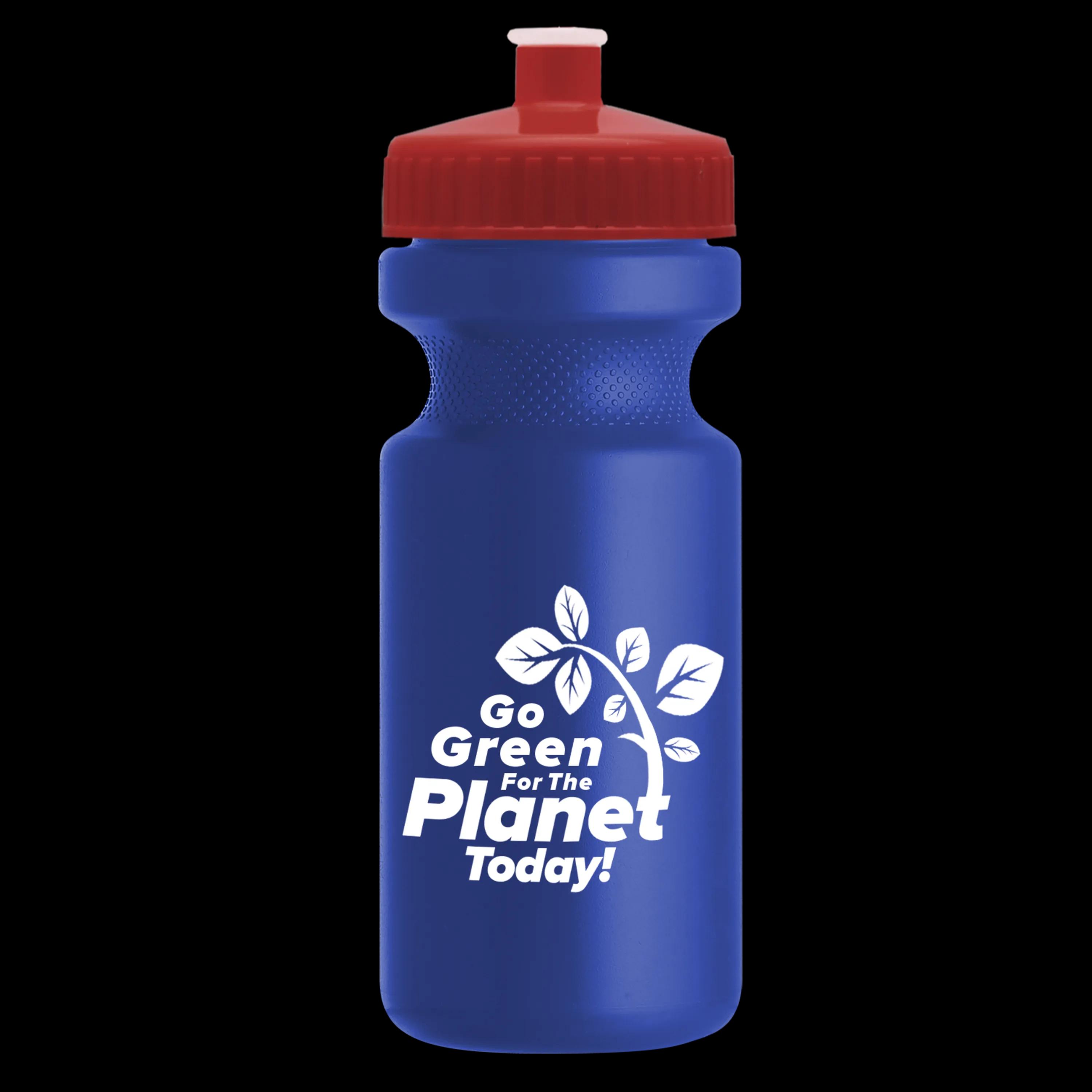 Garyline® Recycled Bike Bottle with Push-Pull Lid - 22 oz. 275 of 347