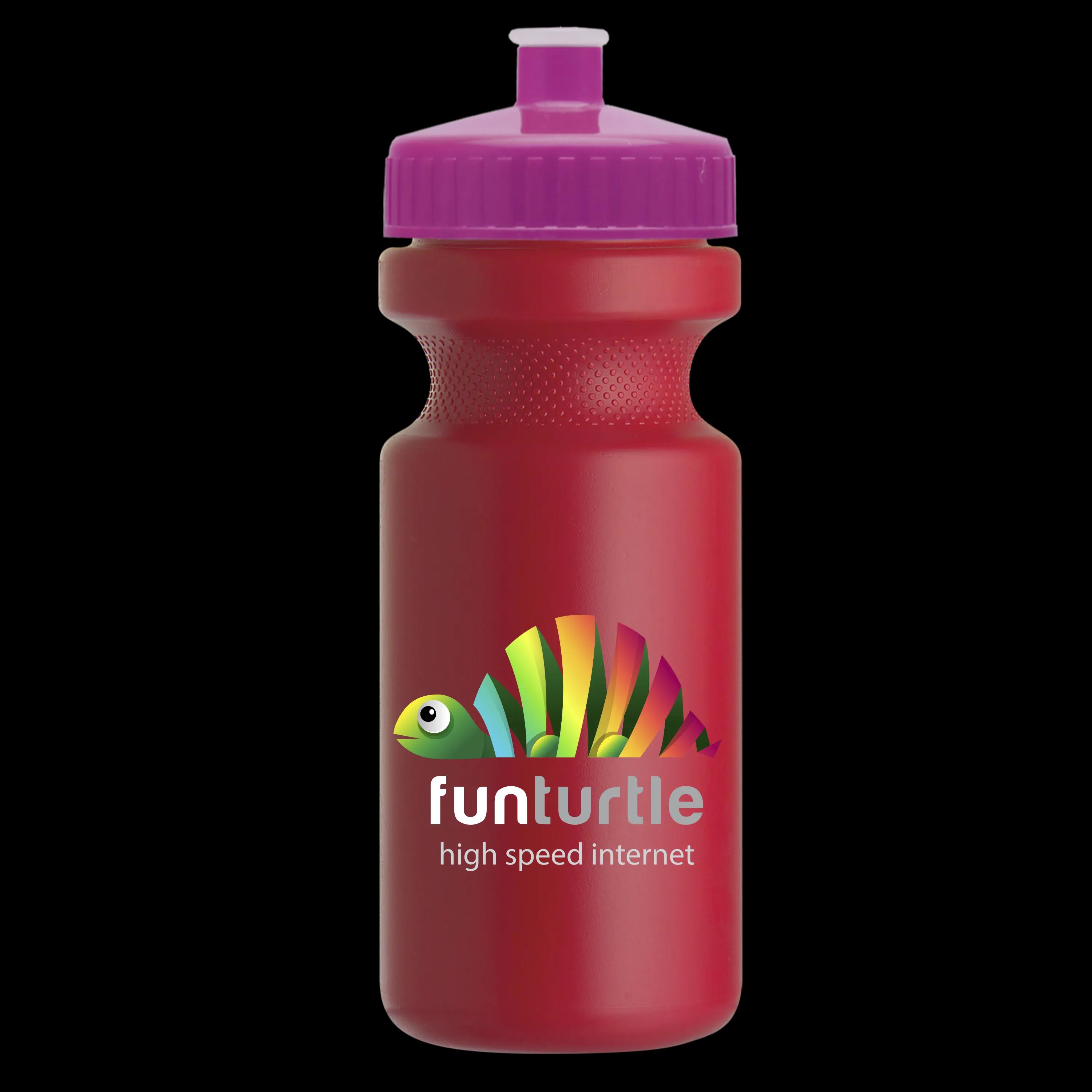 Garyline® Recycled Bike Bottle with Push-Pull Lid - 22 oz. 246 of 347