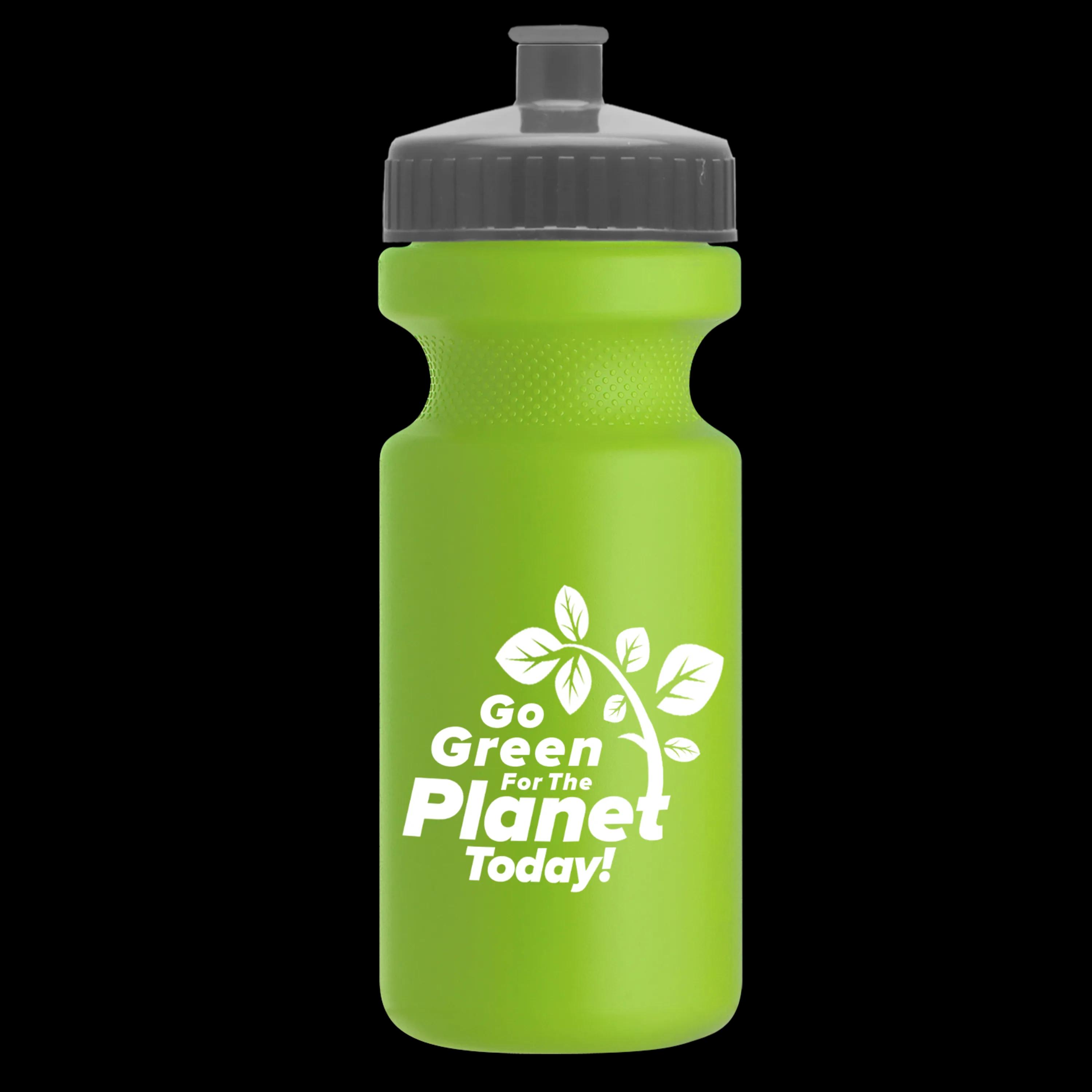 Garyline® Recycled Bike Bottle with Push-Pull Lid - 22 oz. 193 of 347
