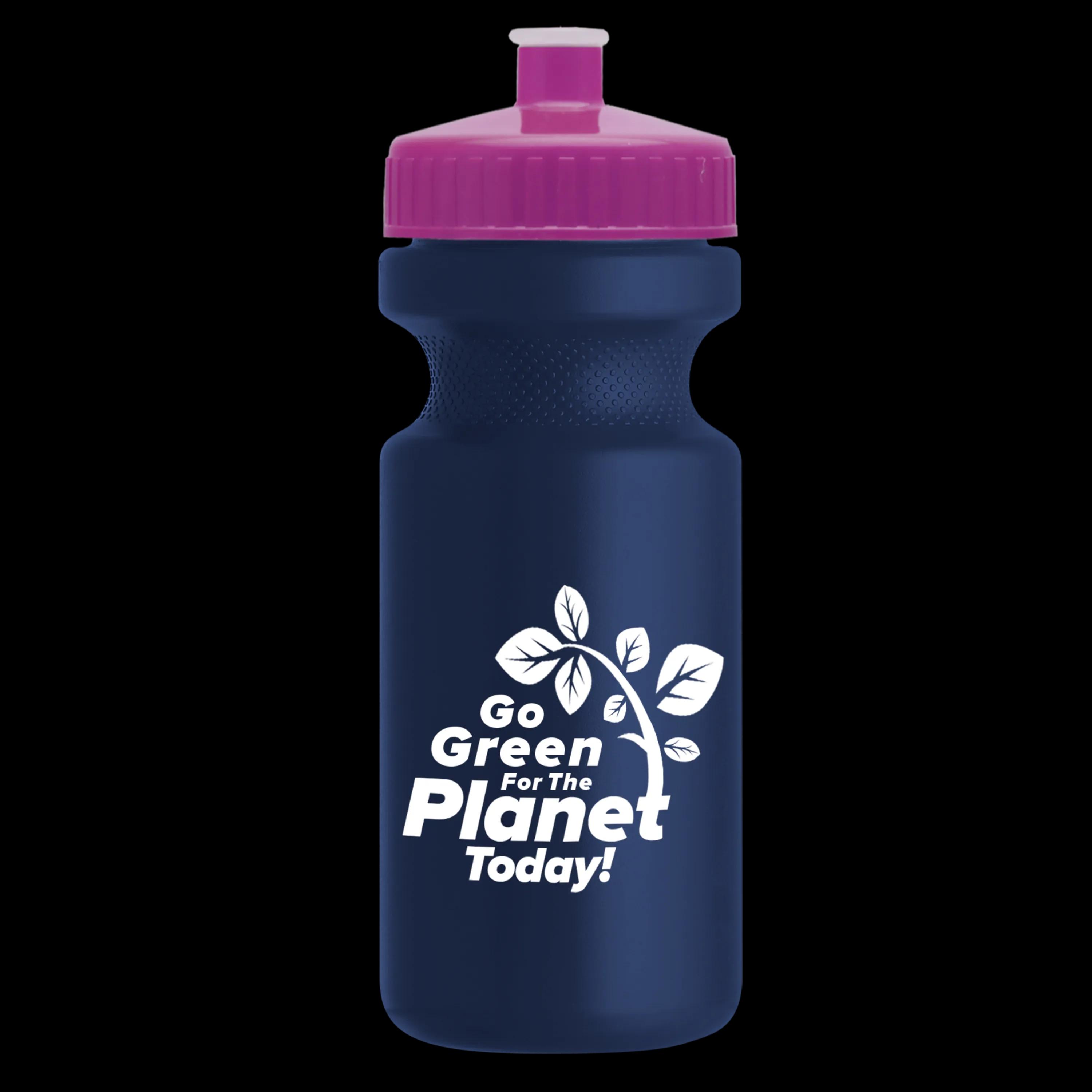 Garyline® Recycled Bike Bottle with Push-Pull Lid - 22 oz. 12 of 347