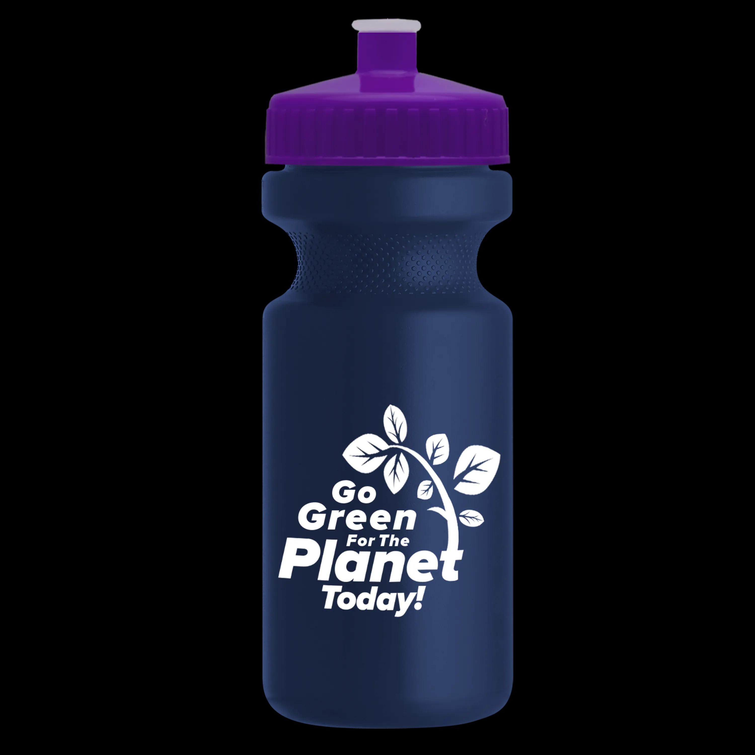 Garyline® Recycled Bike Bottle with Push-Pull Lid - 22 oz. 232 of 347