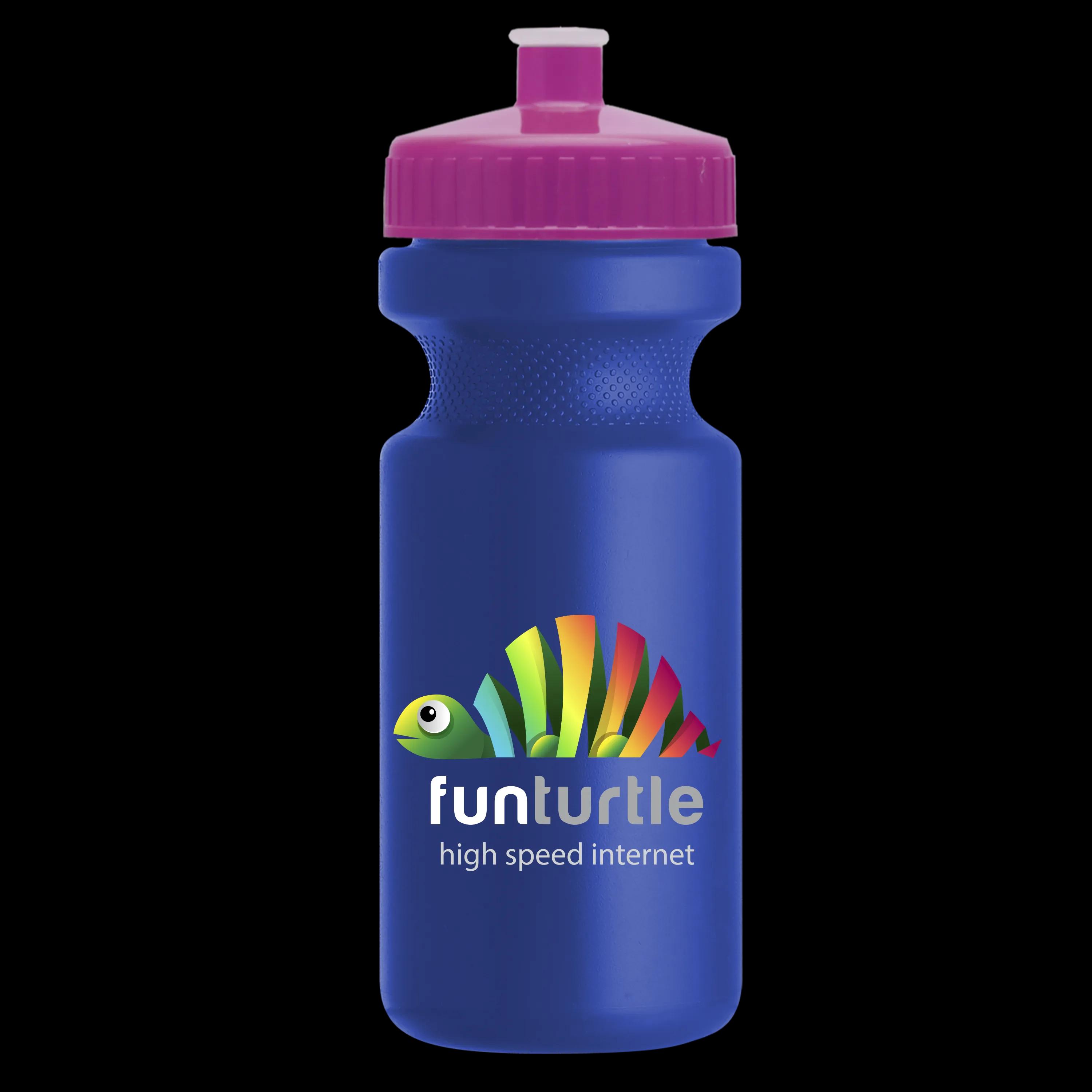 Garyline® Recycled Bike Bottle with Push-Pull Lid - 22 oz. 271 of 347