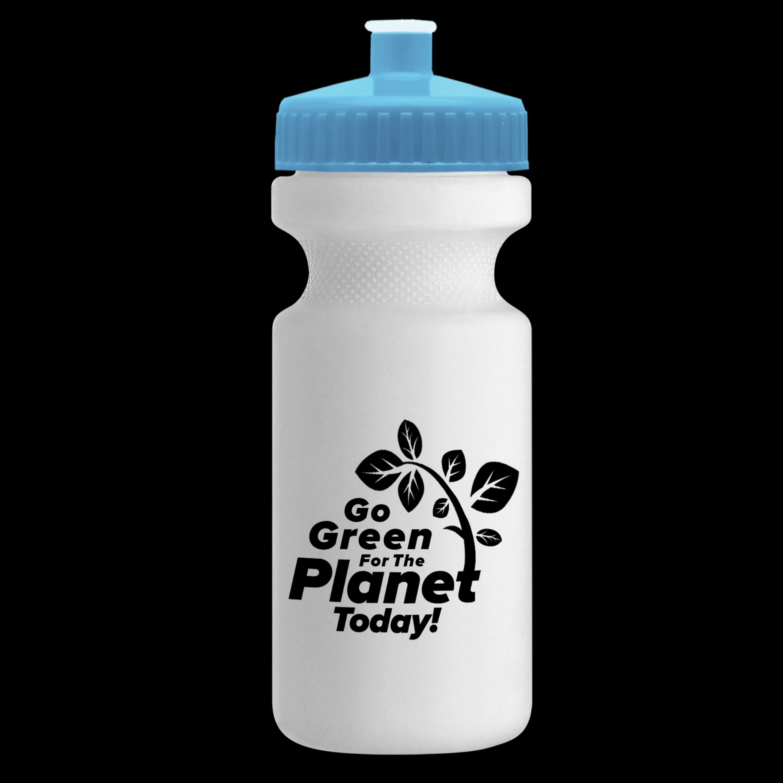 Garyline® Recycled Bike Bottle with Push-Pull Lid - 22 oz. 289 of 347