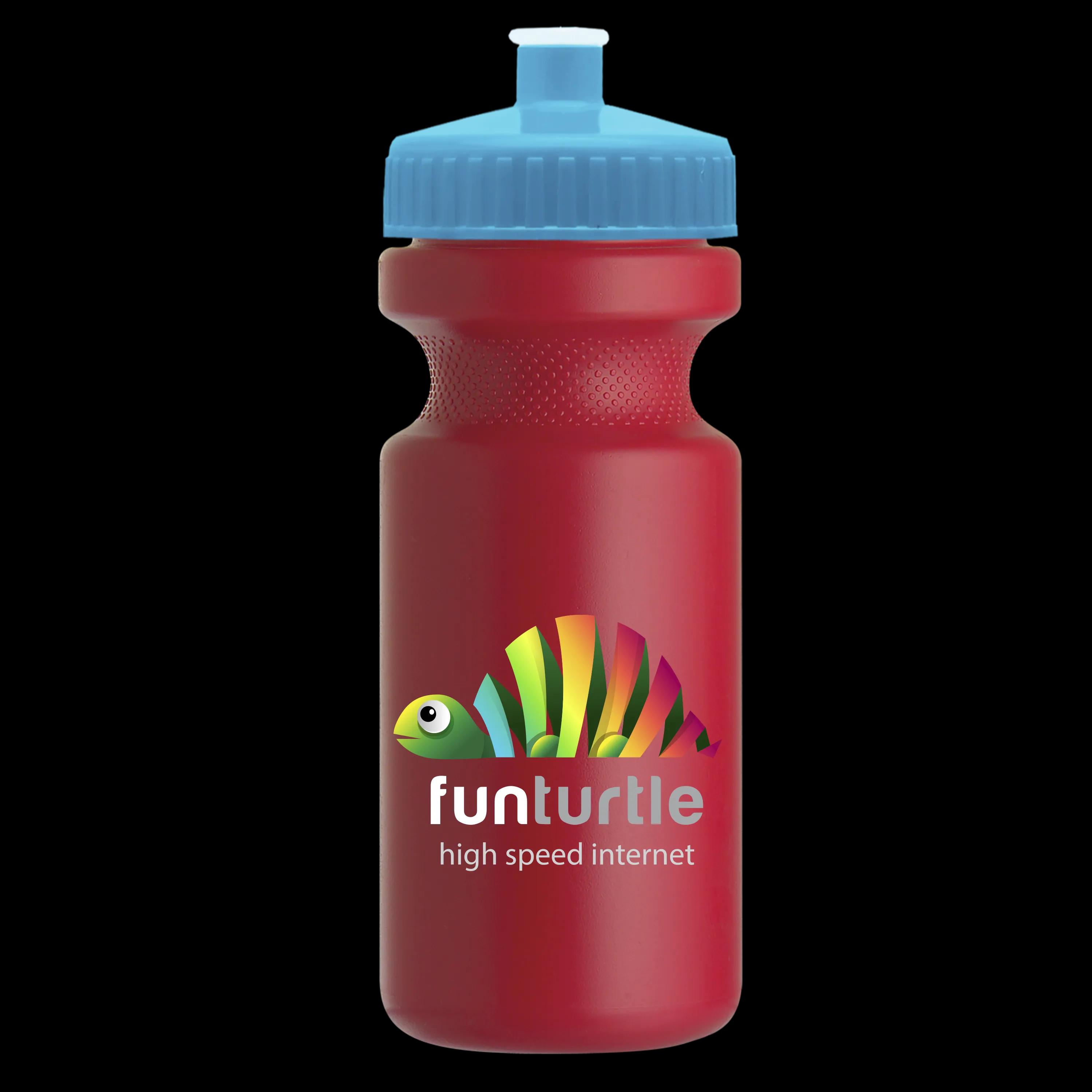 Garyline® Recycled Bike Bottle with Push-Pull Lid - 22 oz. 240 of 347