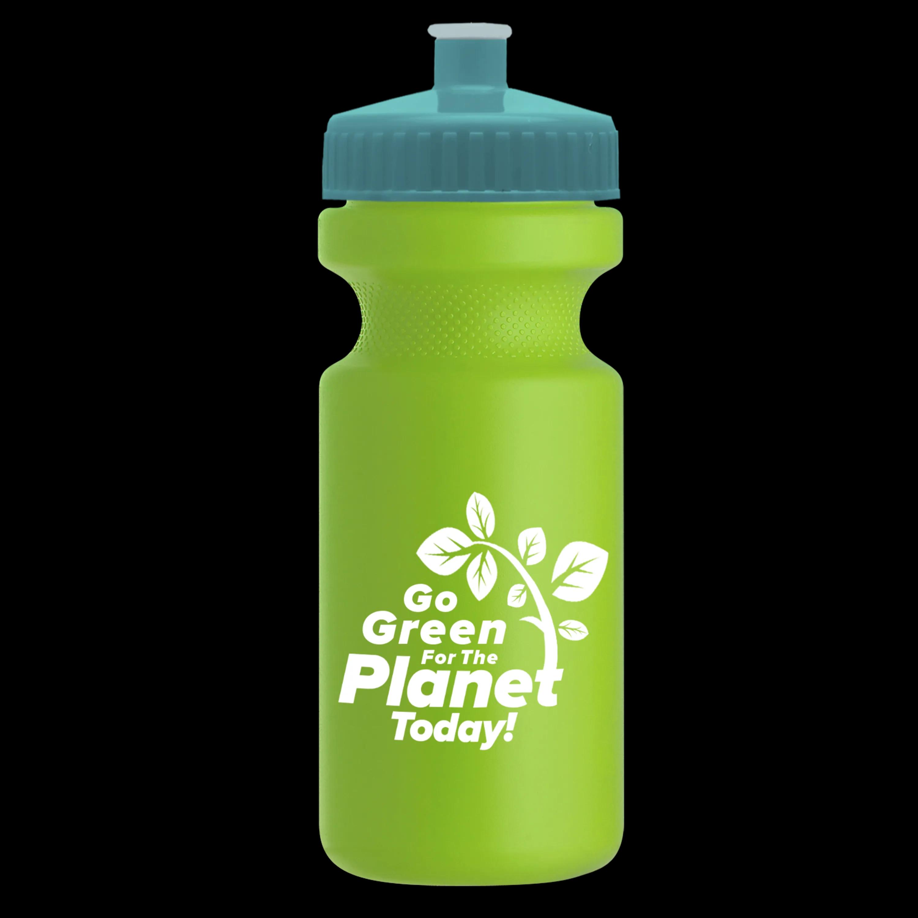 Garyline® Recycled Bike Bottle with Push-Pull Lid - 22 oz. 206 of 347