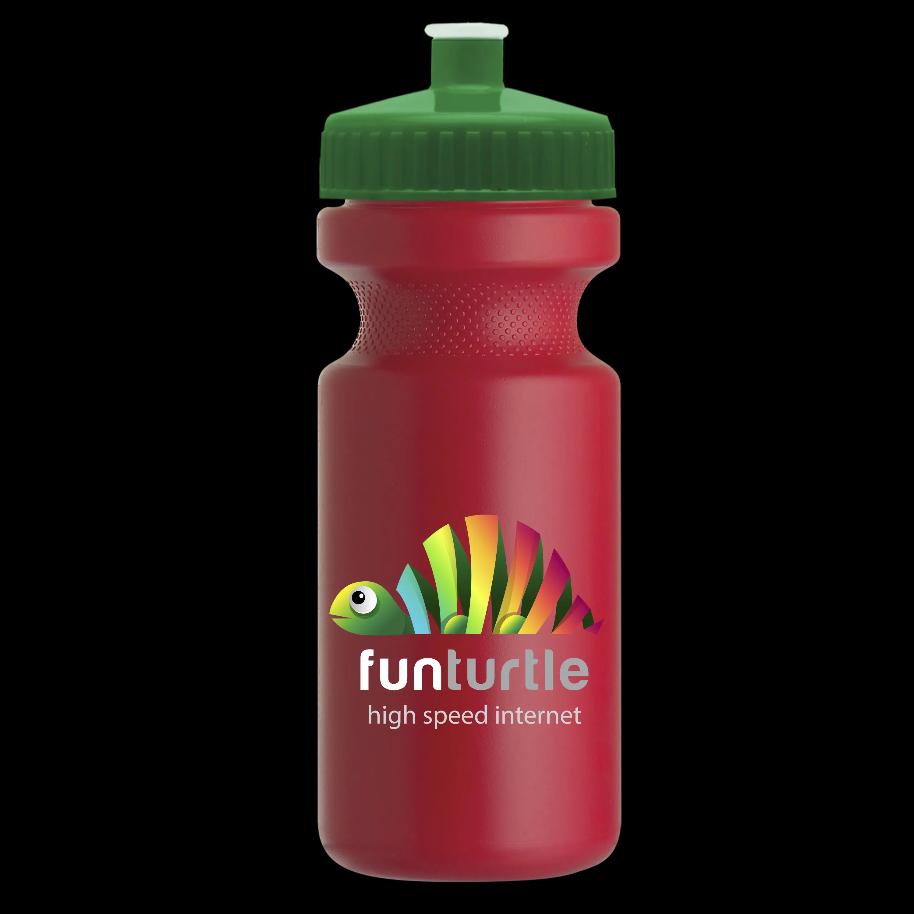 Garyline® Recycled Bike Bottle with Push-Pull Lid - 22 oz. 244 of 347