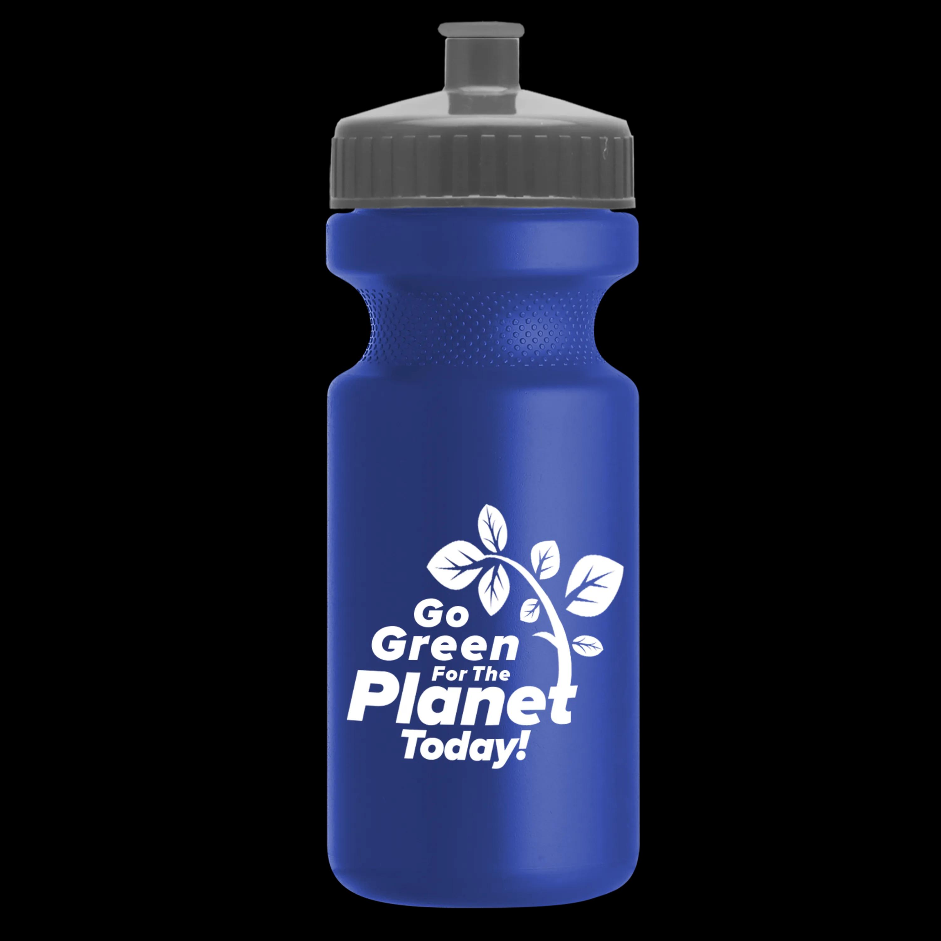 Garyline® Recycled Bike Bottle with Push-Pull Lid - 22 oz. 266 of 347