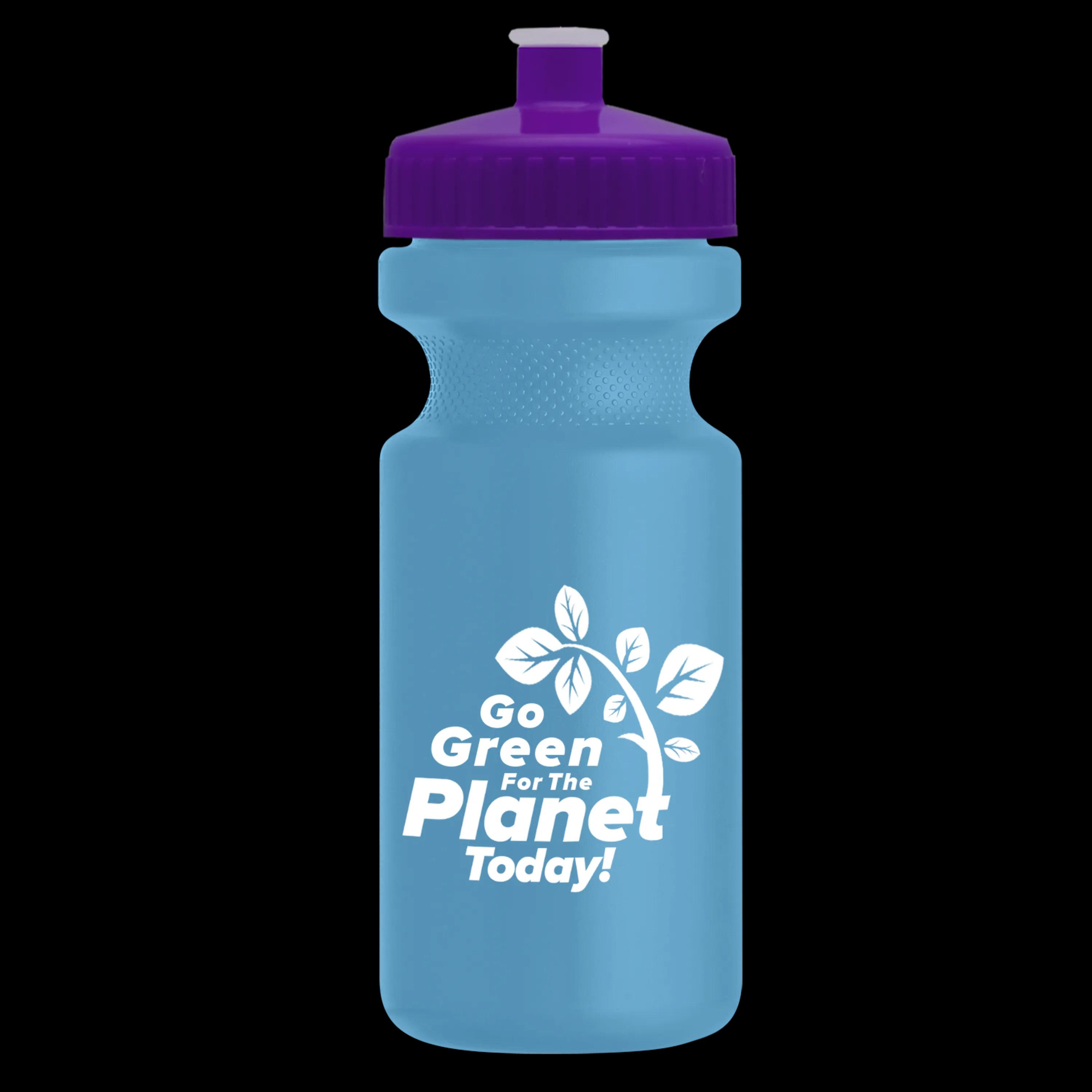 Garyline® Recycled Bike Bottle with Push-Pull Lid - 22 oz. 159 of 347