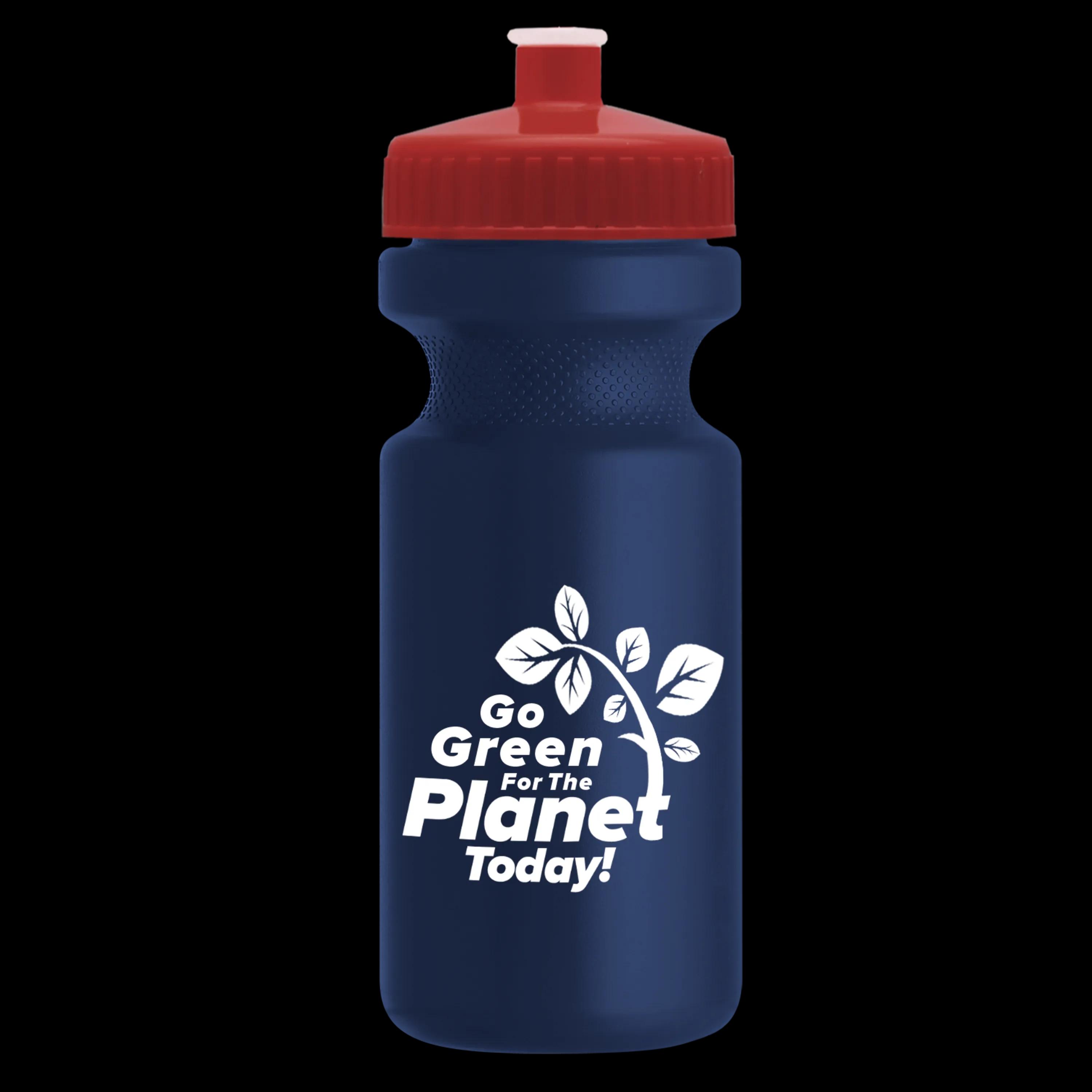 Garyline® Recycled Bike Bottle with Push-Pull Lid - 22 oz. 226 of 347