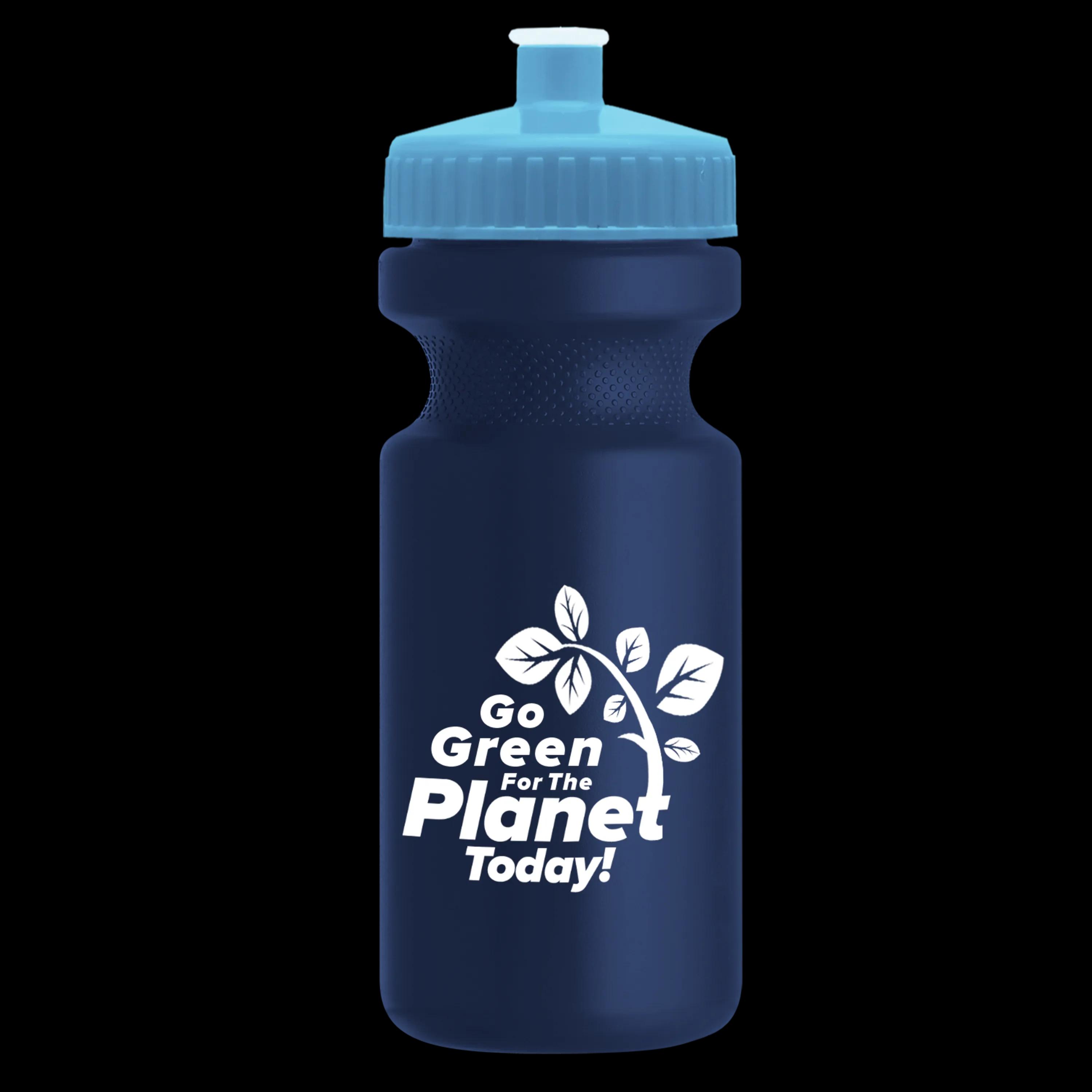 Garyline® Recycled Bike Bottle with Push-Pull Lid - 22 oz. 215 of 347