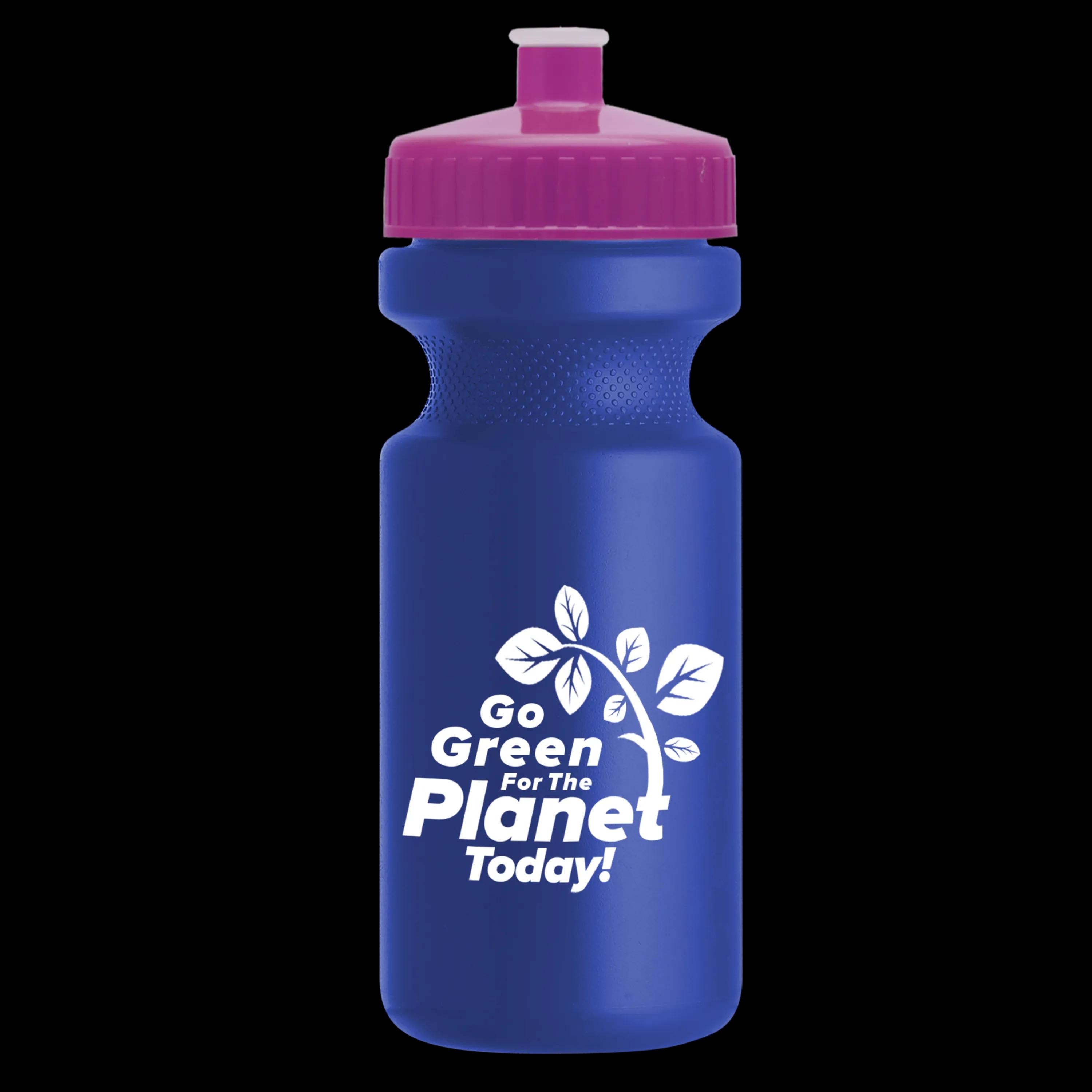 Garyline® Recycled Bike Bottle with Push-Pull Lid - 22 oz. 270 of 347