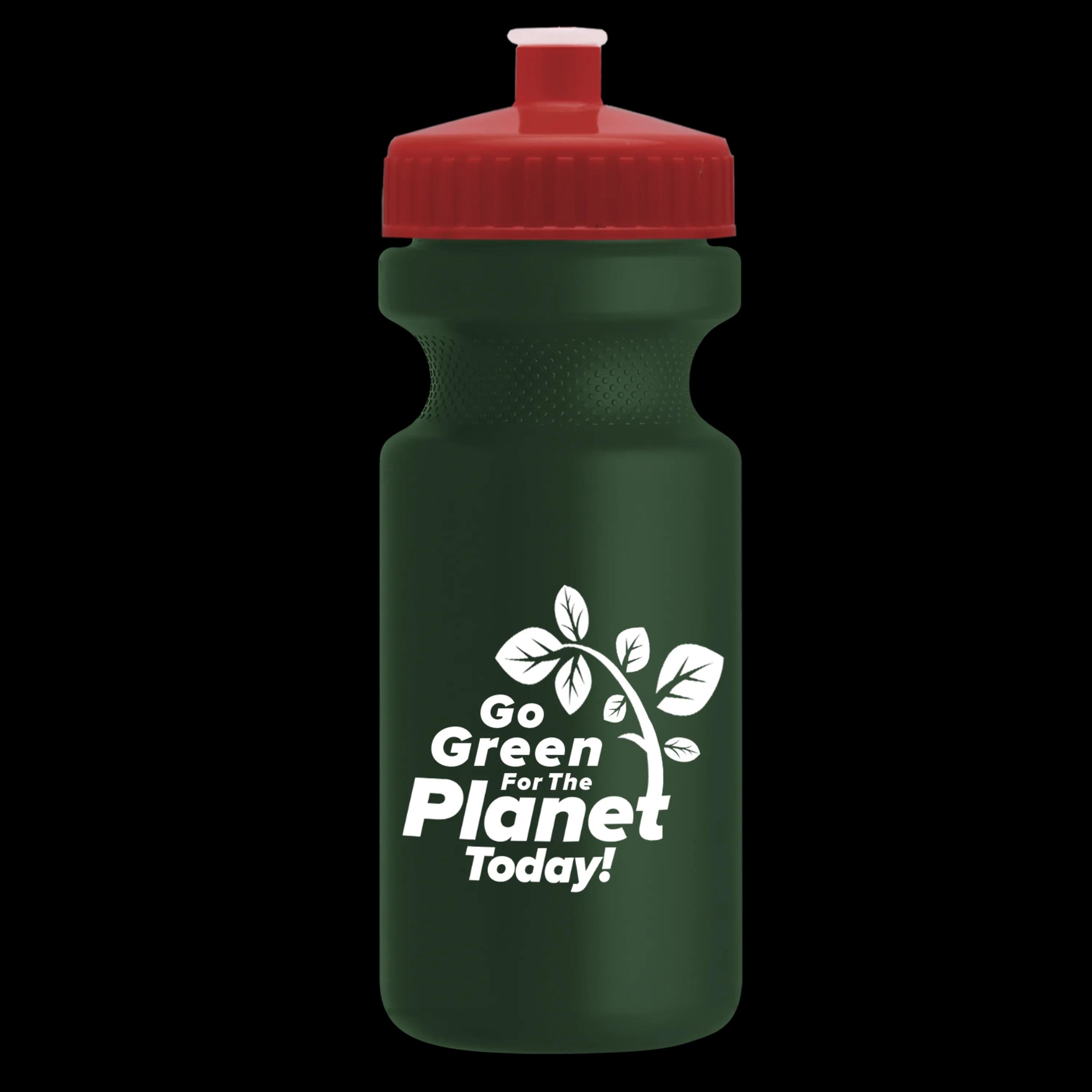 Garyline® Recycled Bike Bottle with Push-Pull Lid - 22 oz. 178 of 347