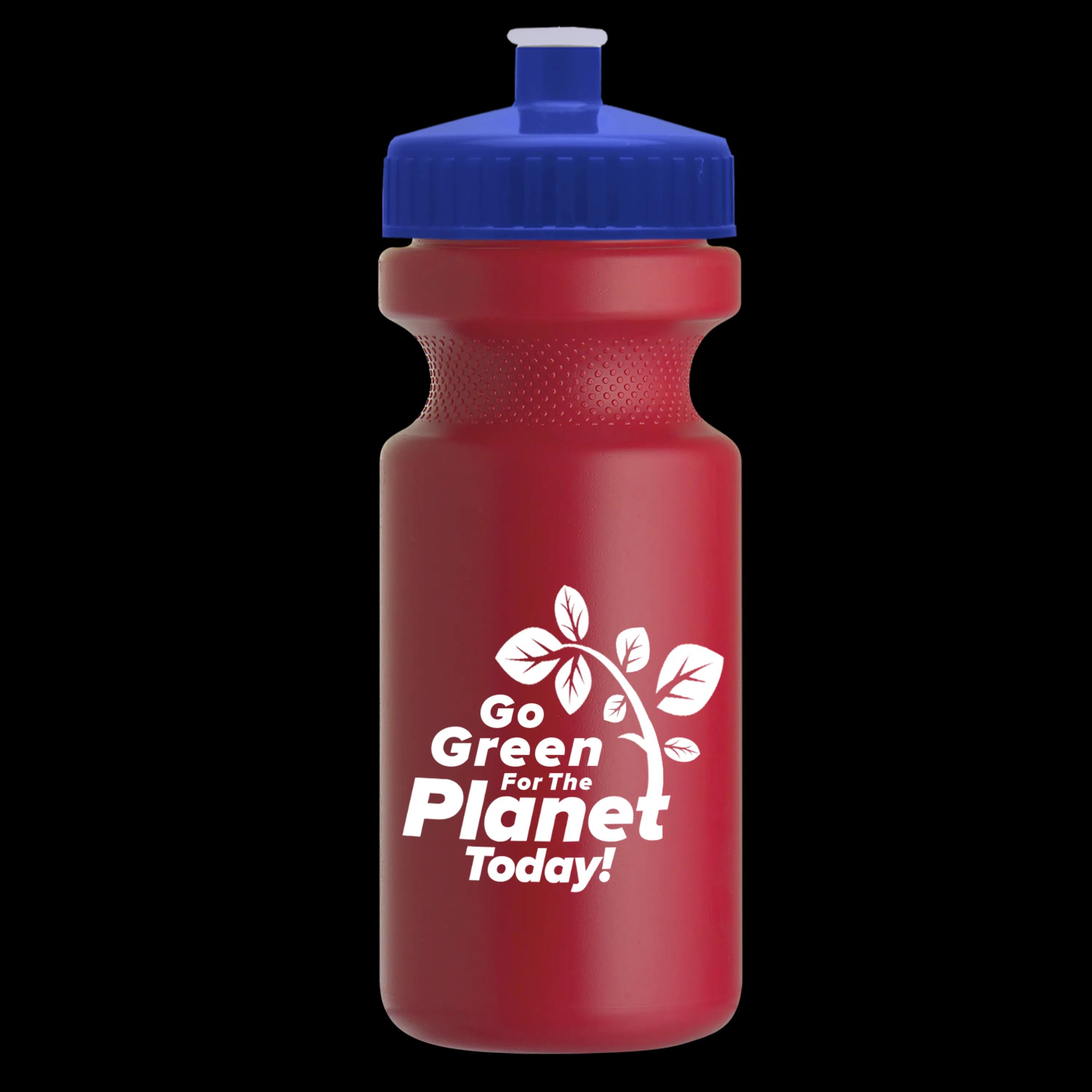 Garyline® Recycled Bike Bottle with Push-Pull Lid - 22 oz. 252 of 347