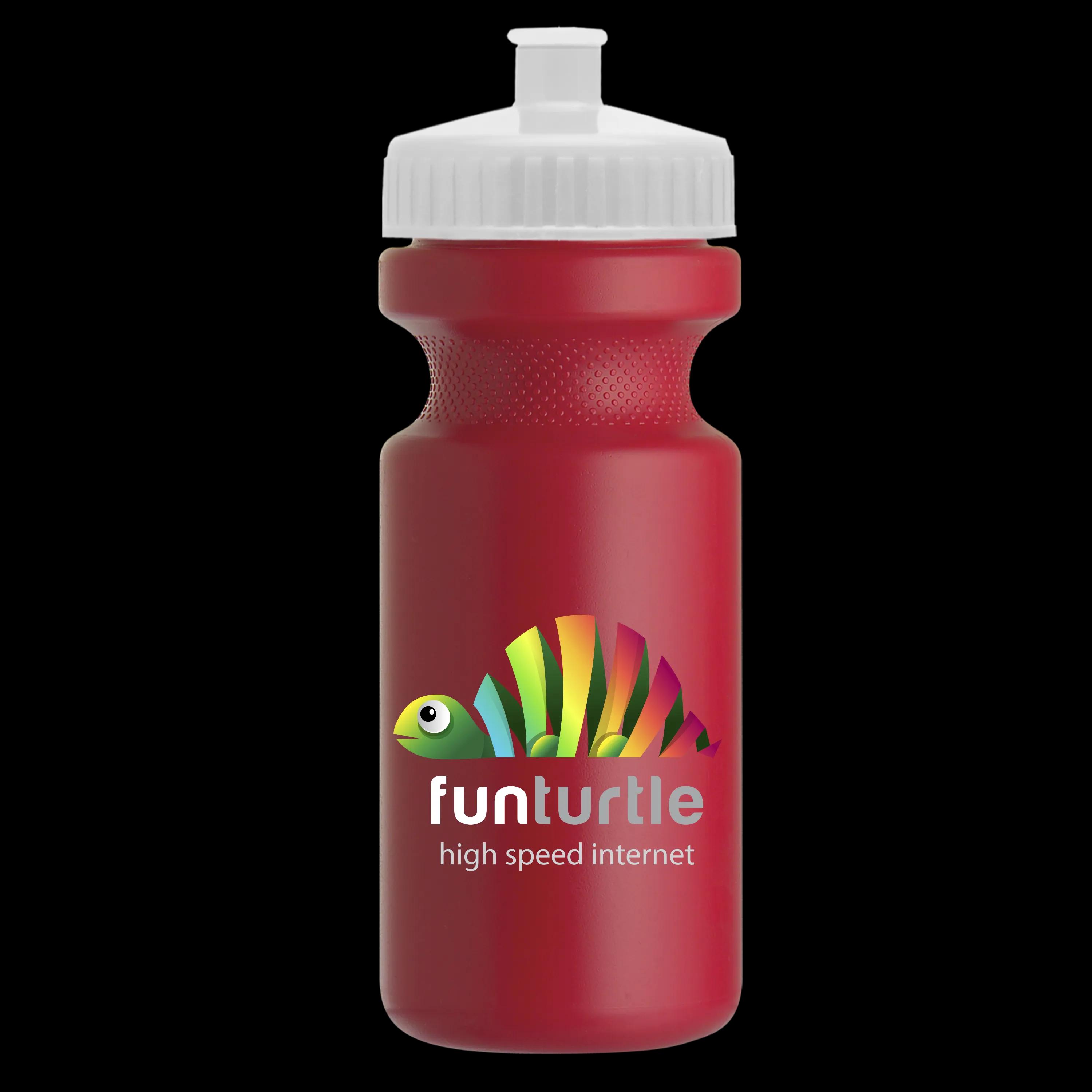 Garyline® Recycled Bike Bottle with Push-Pull Lid - 22 oz. 259 of 347