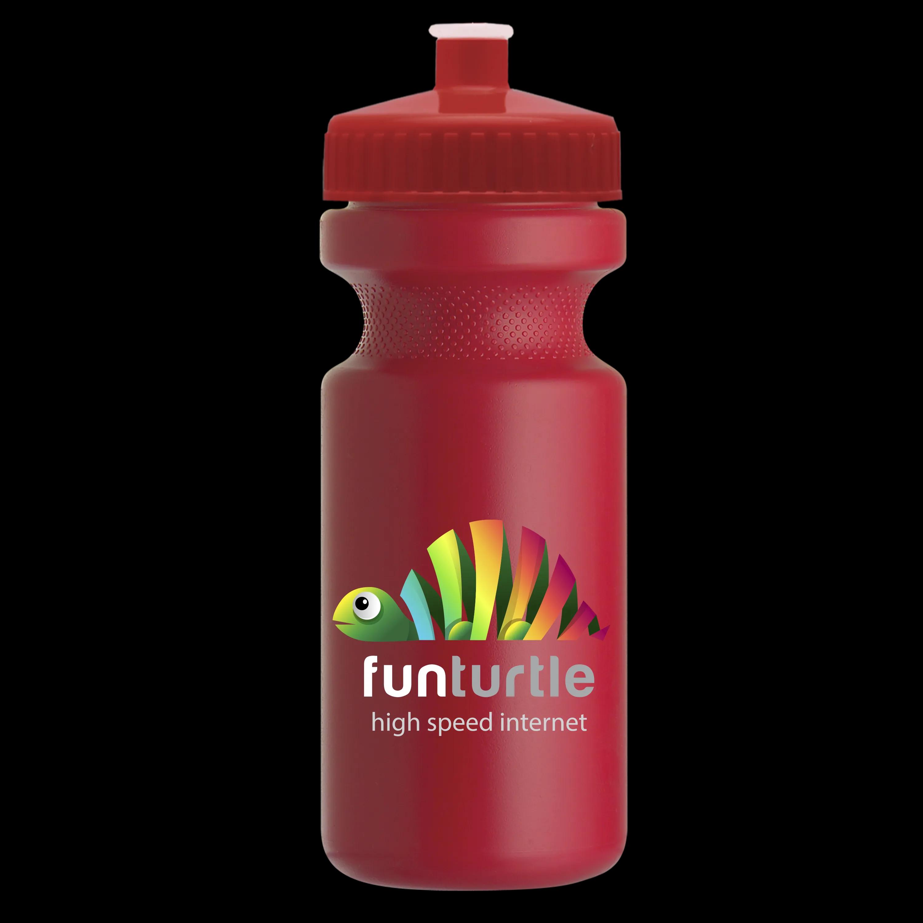 Garyline® Recycled Bike Bottle with Push-Pull Lid - 22 oz. 251 of 347