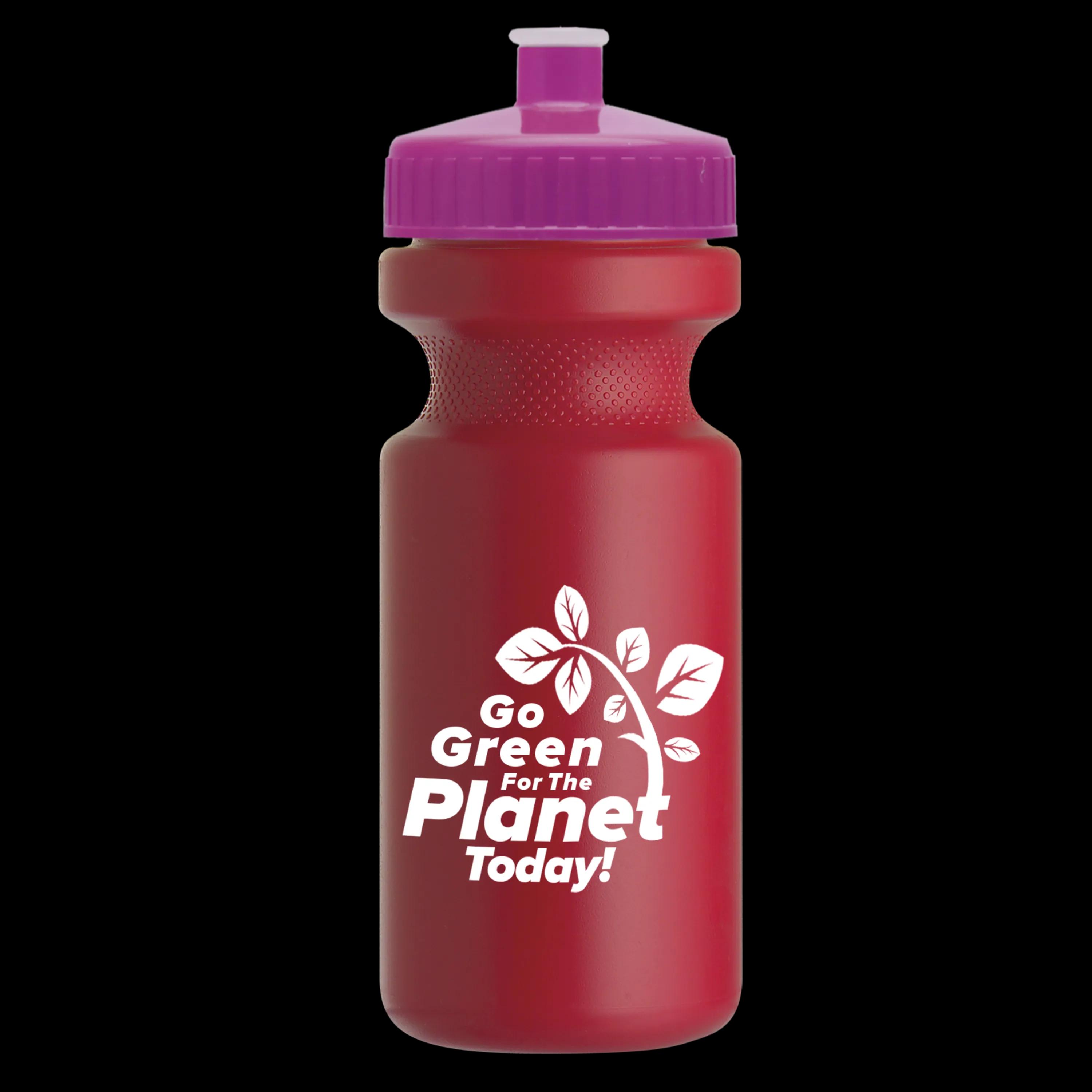 Garyline® Recycled Bike Bottle with Push-Pull Lid - 22 oz. 245 of 347