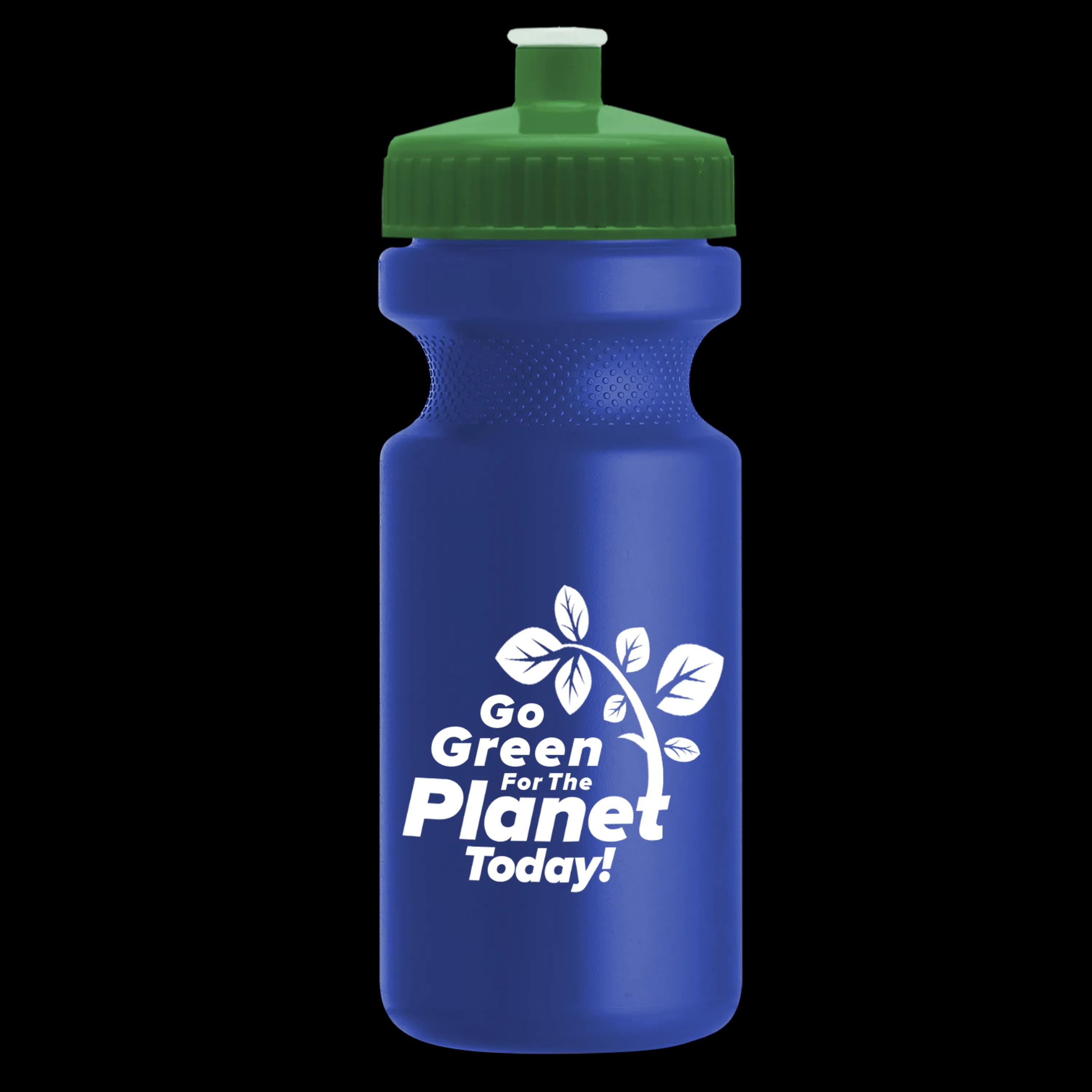 Garyline® Recycled Bike Bottle with Push-Pull Lid - 22 oz. 268 of 347