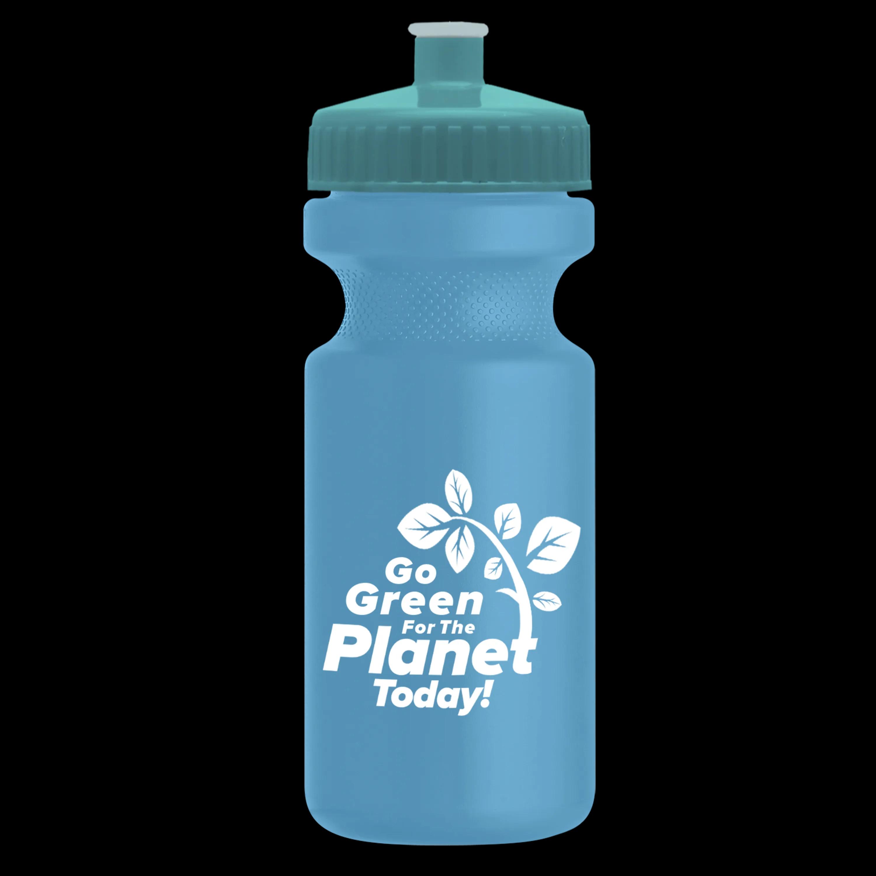 Garyline® Recycled Bike Bottle with Push-Pull Lid - 22 oz. 158 of 347