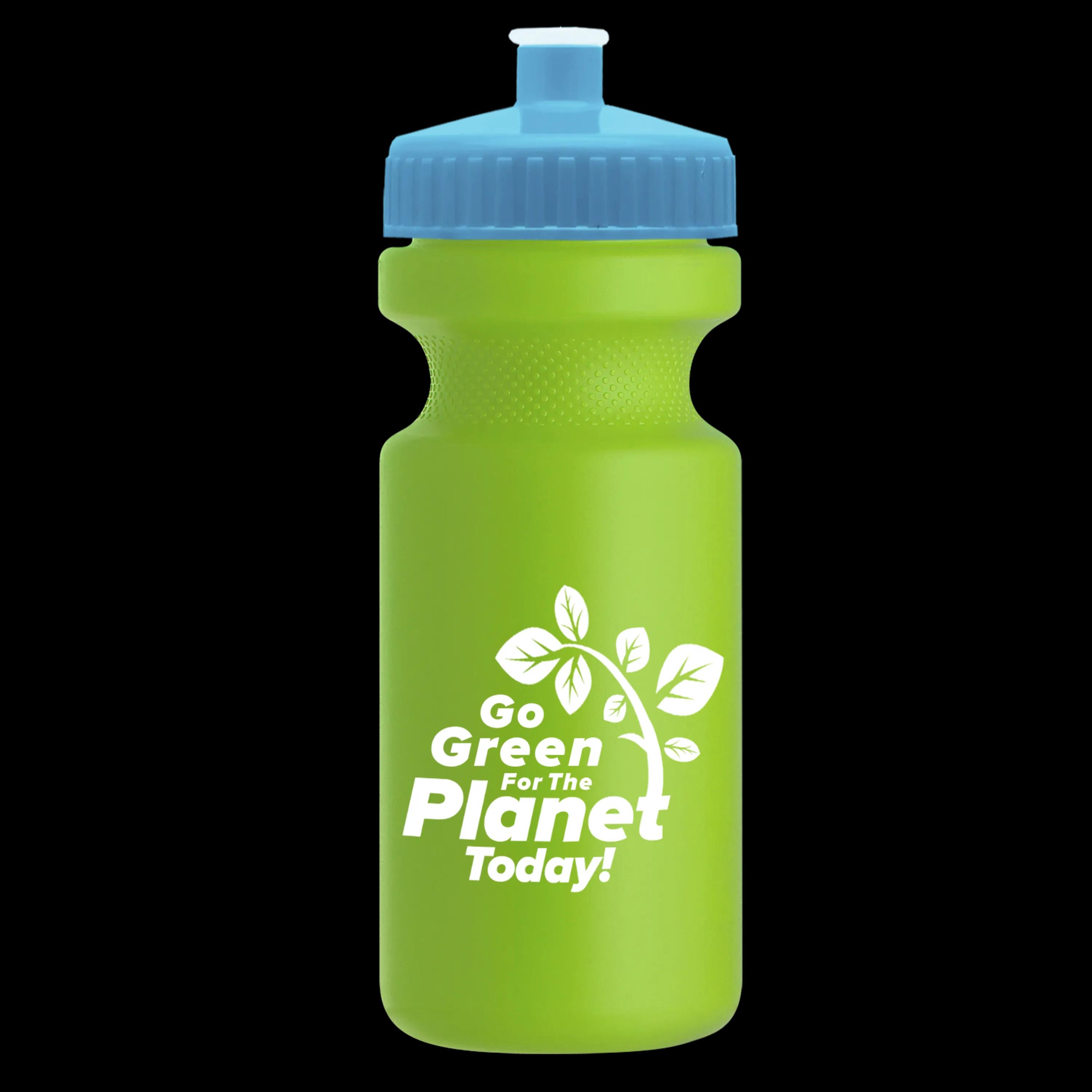 Garyline® Recycled Bike Bottle with Push-Pull Lid - 22 oz. 191 of 347