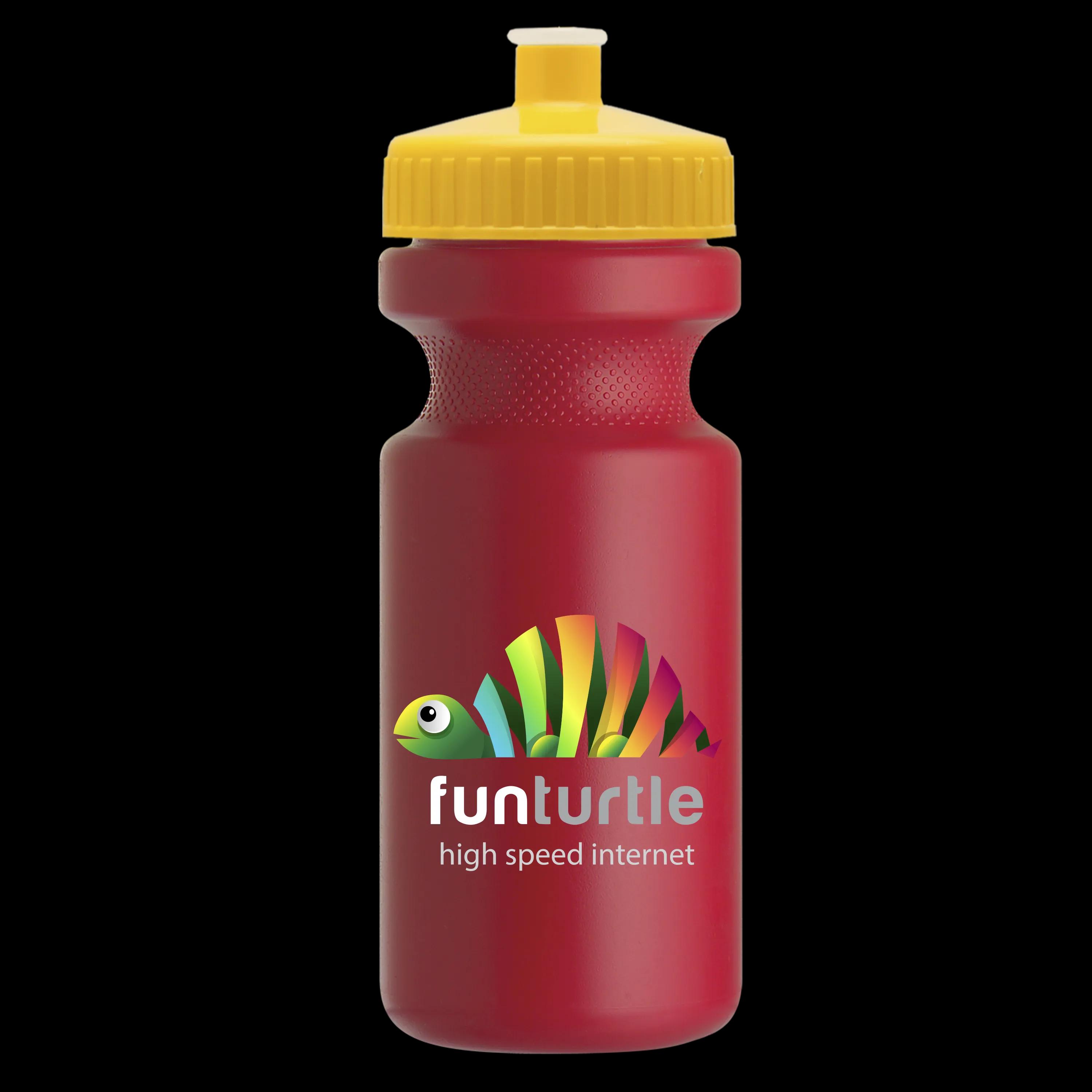 Garyline® Recycled Bike Bottle with Push-Pull Lid - 22 oz. 261 of 347