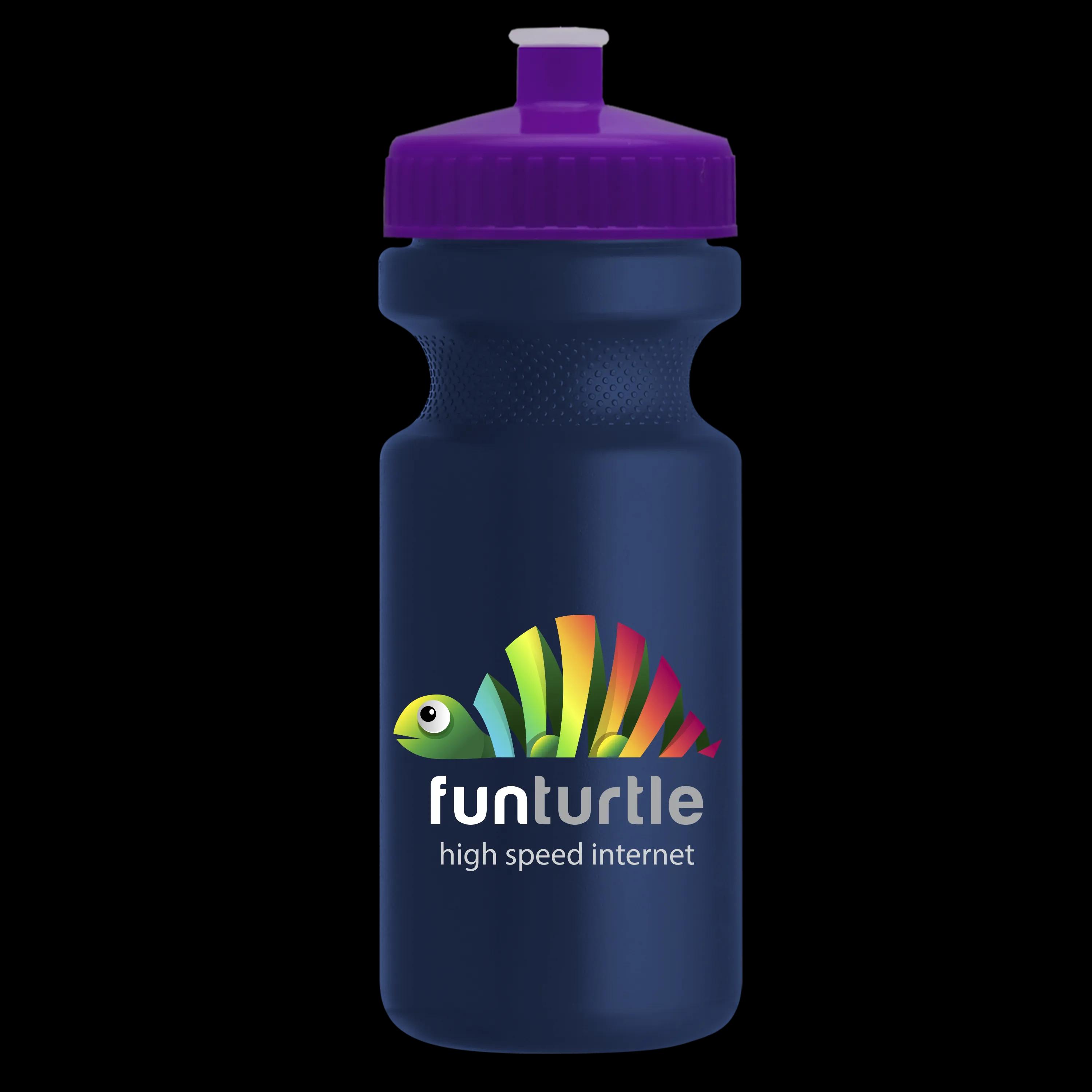 Garyline® Recycled Bike Bottle with Push-Pull Lid - 22 oz. 233 of 347