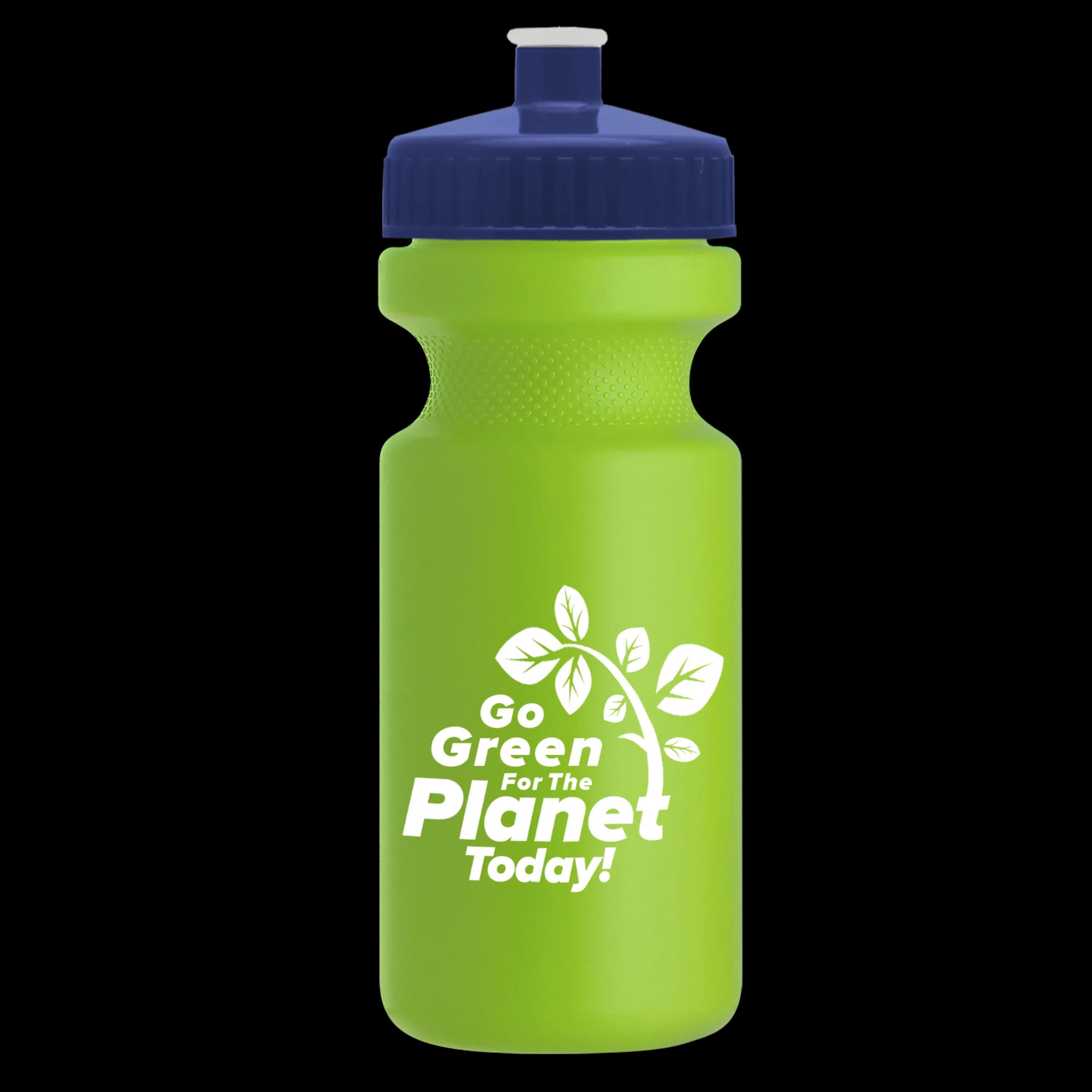 Garyline® Recycled Bike Bottle with Push-Pull Lid - 22 oz. 198 of 347