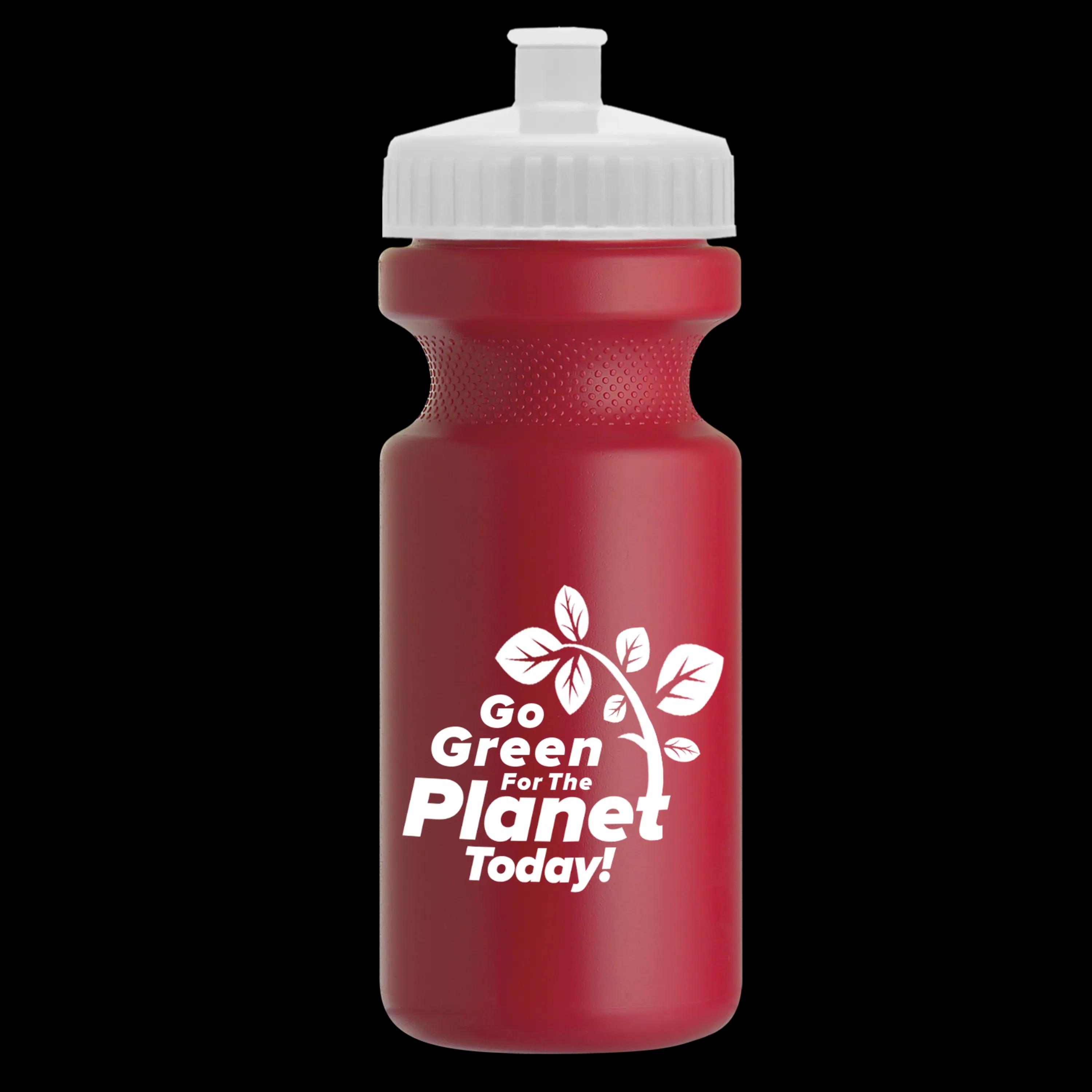 Garyline® Recycled Bike Bottle with Push-Pull Lid - 22 oz. 258 of 347