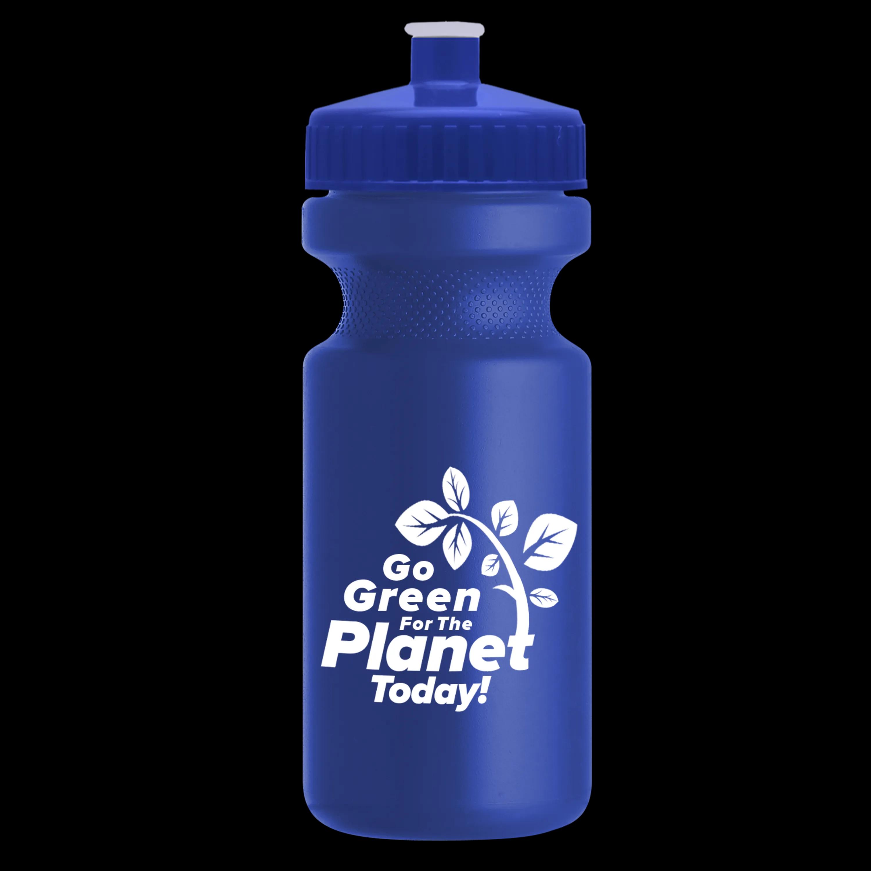 Garyline® Recycled Bike Bottle with Push-Pull Lid - 22 oz. 277 of 347