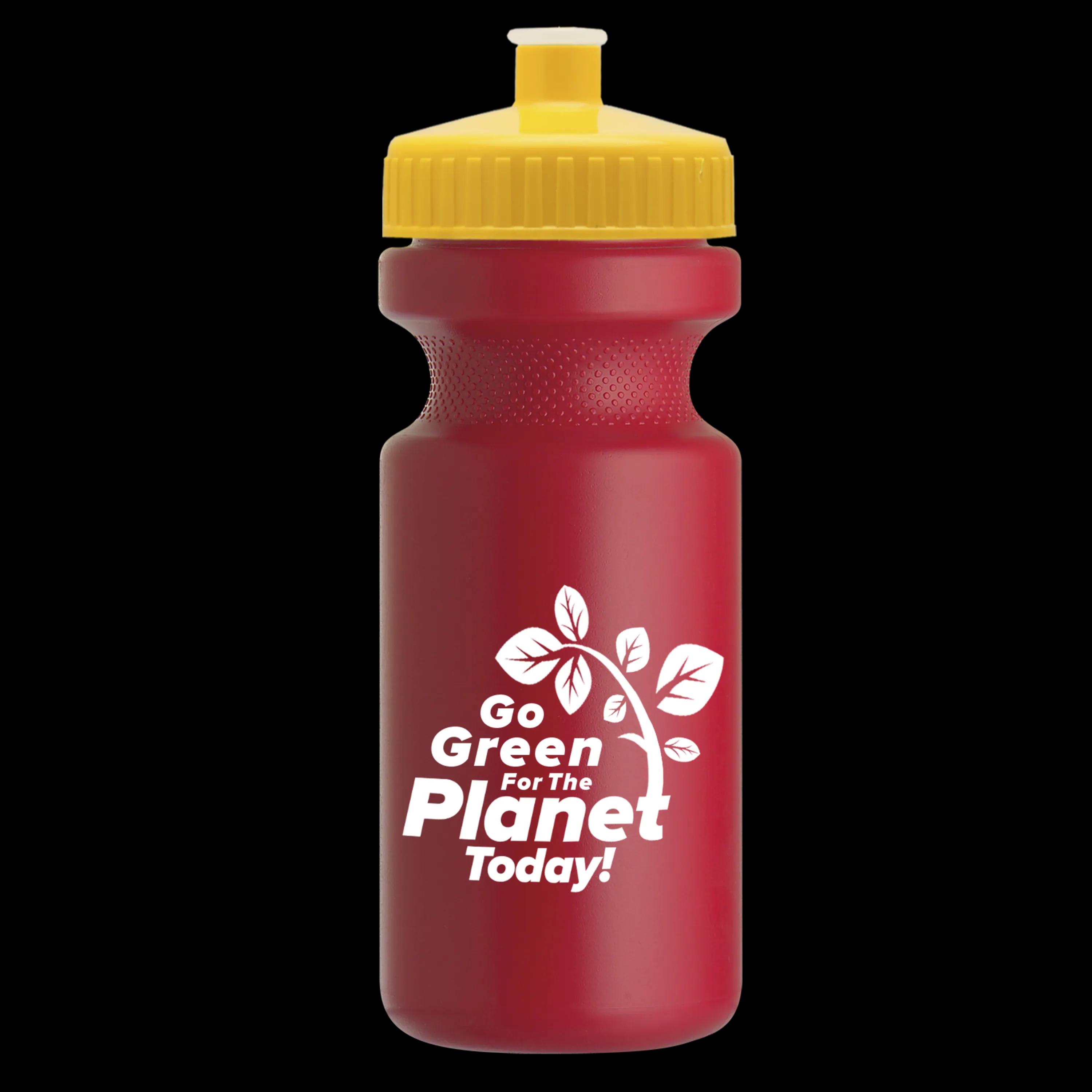 Garyline® Recycled Bike Bottle with Push-Pull Lid - 22 oz. 260 of 347
