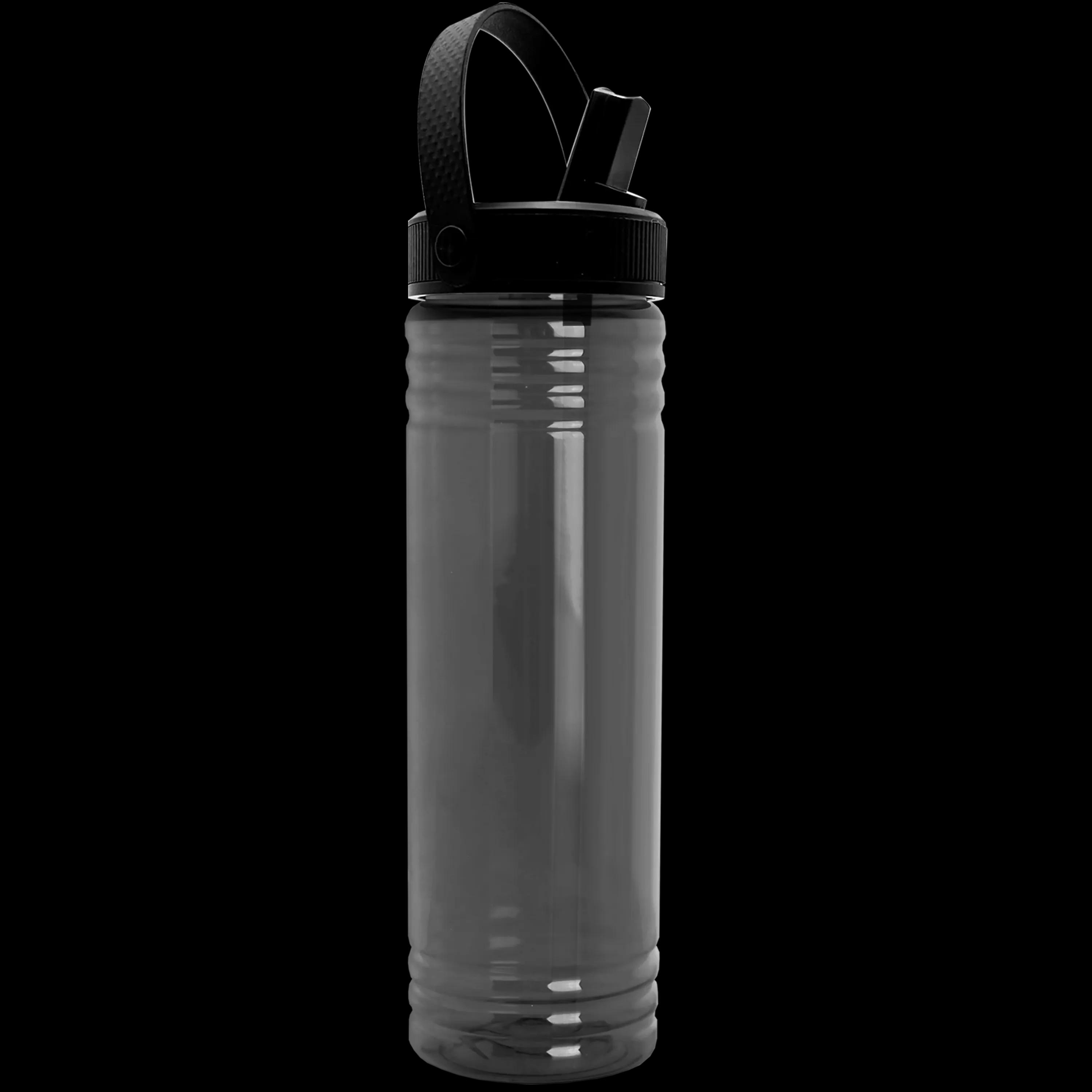 Garyline® Slim Fit RPET Bottle with Flip-Straw, Swivel-Handle Lid - 24 oz. 1 of 45