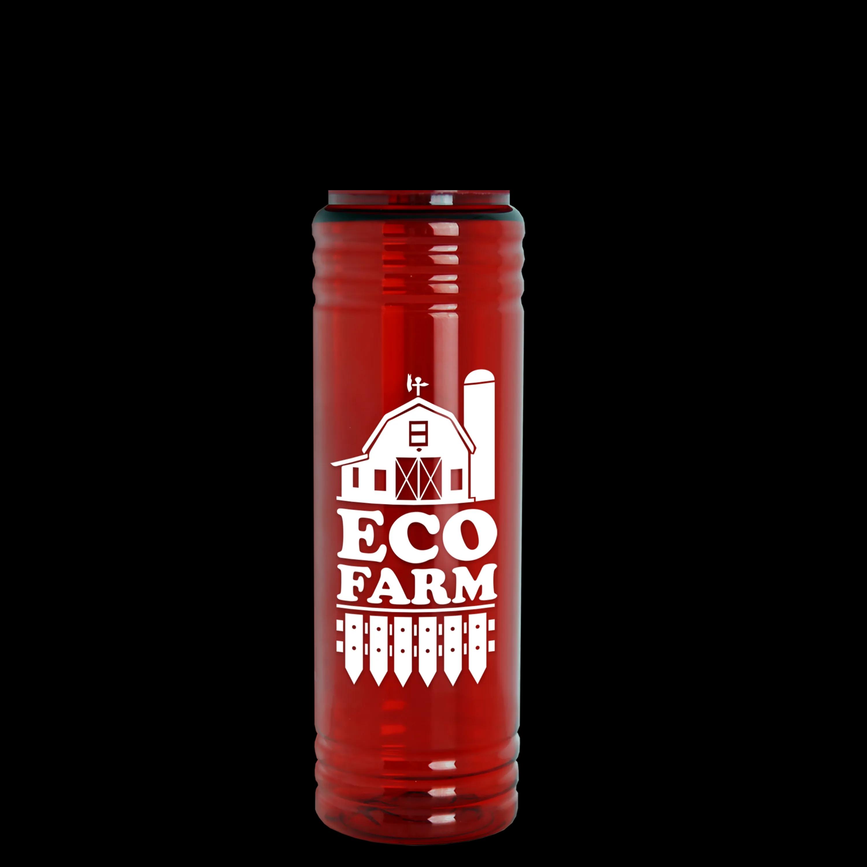 Garyline® Slim Fit RPET Bottle with Grip Lid - 24 oz. 32 of 48