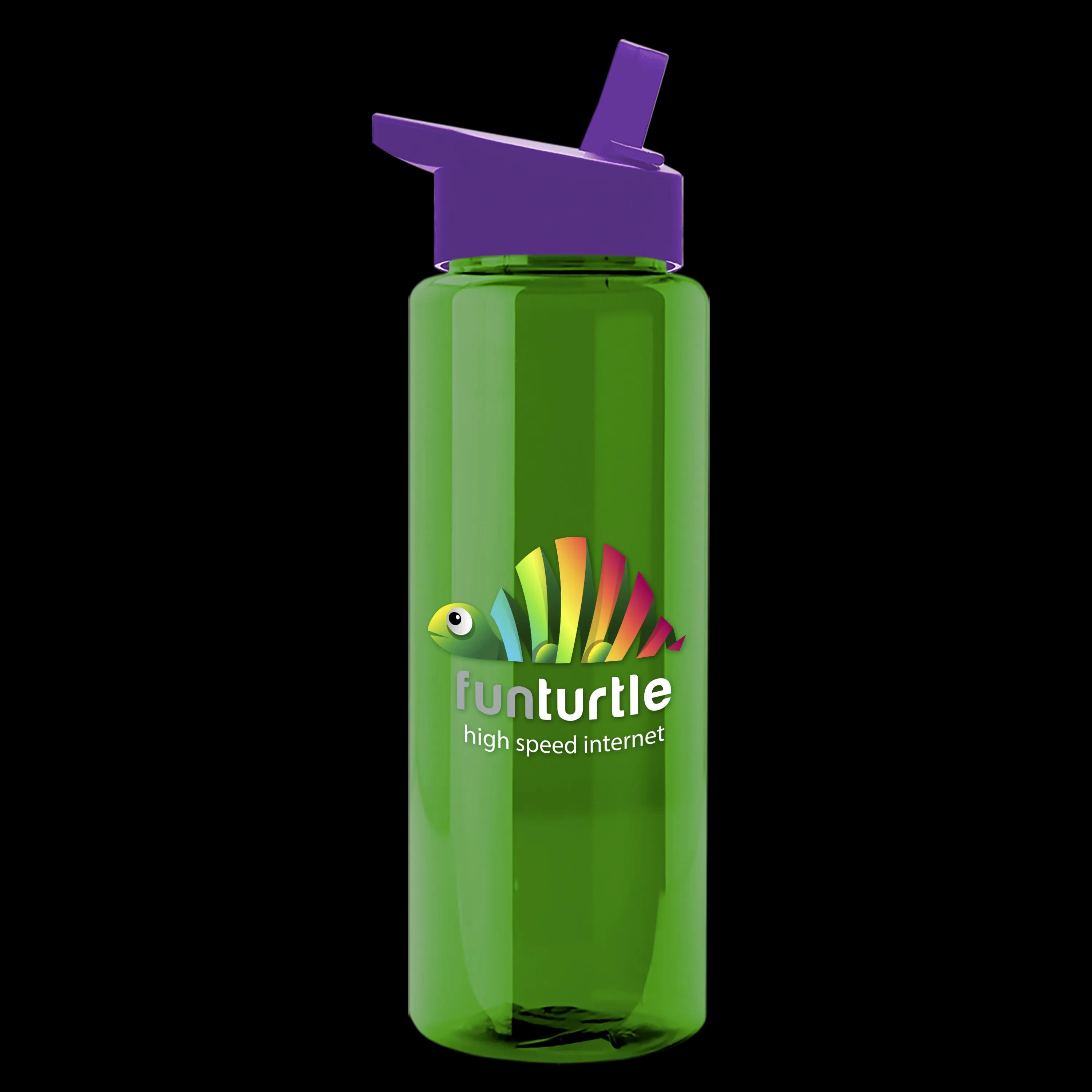 Garyline® Slim Fit RPET Bottle with Flip-Straw Lid - 32 oz. 84 of 207