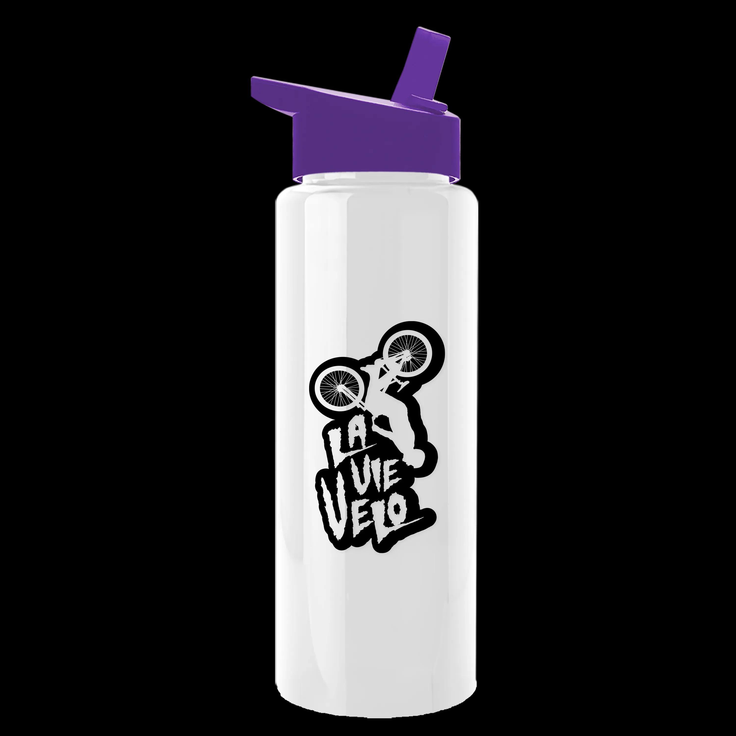 Garyline® Slim Fit RPET Bottle with Flip-Straw Lid - 32 oz. 157 of 207