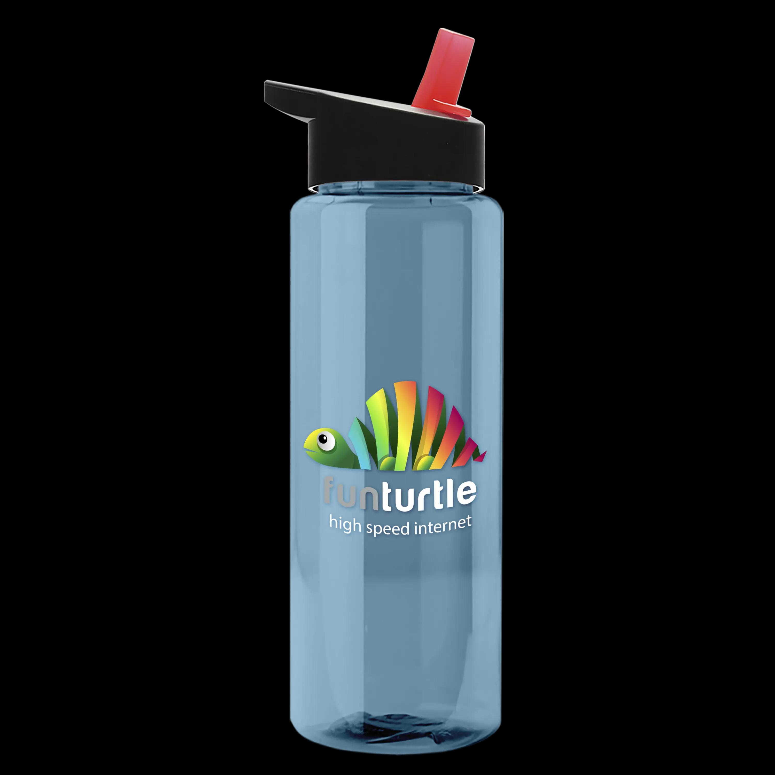 Garyline® Slim Fit RPET Bottle with Flip-Straw Lid - 32 oz. 57 of 207