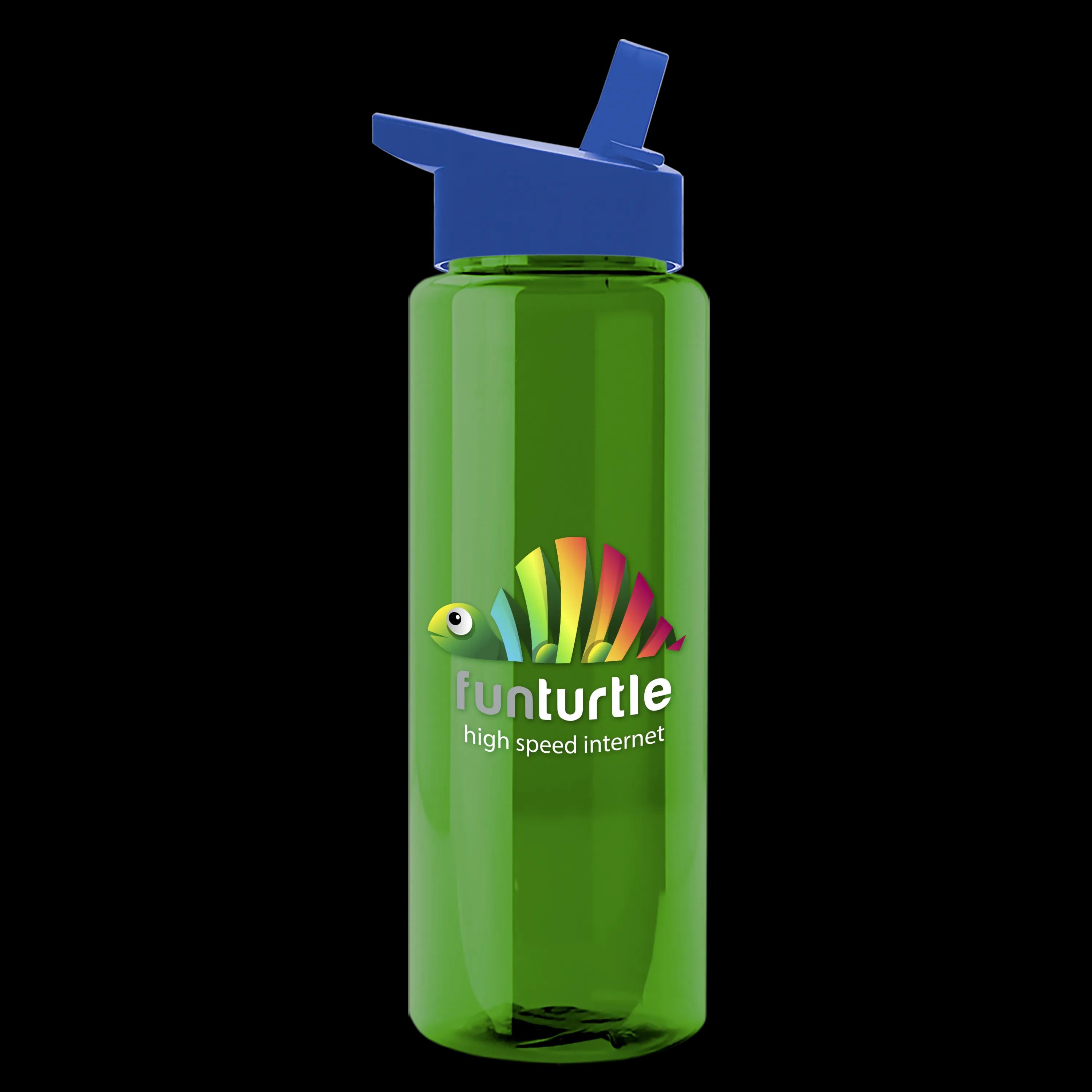 Garyline® Slim Fit RPET Bottle with Flip-Straw Lid - 32 oz. 9 of 207