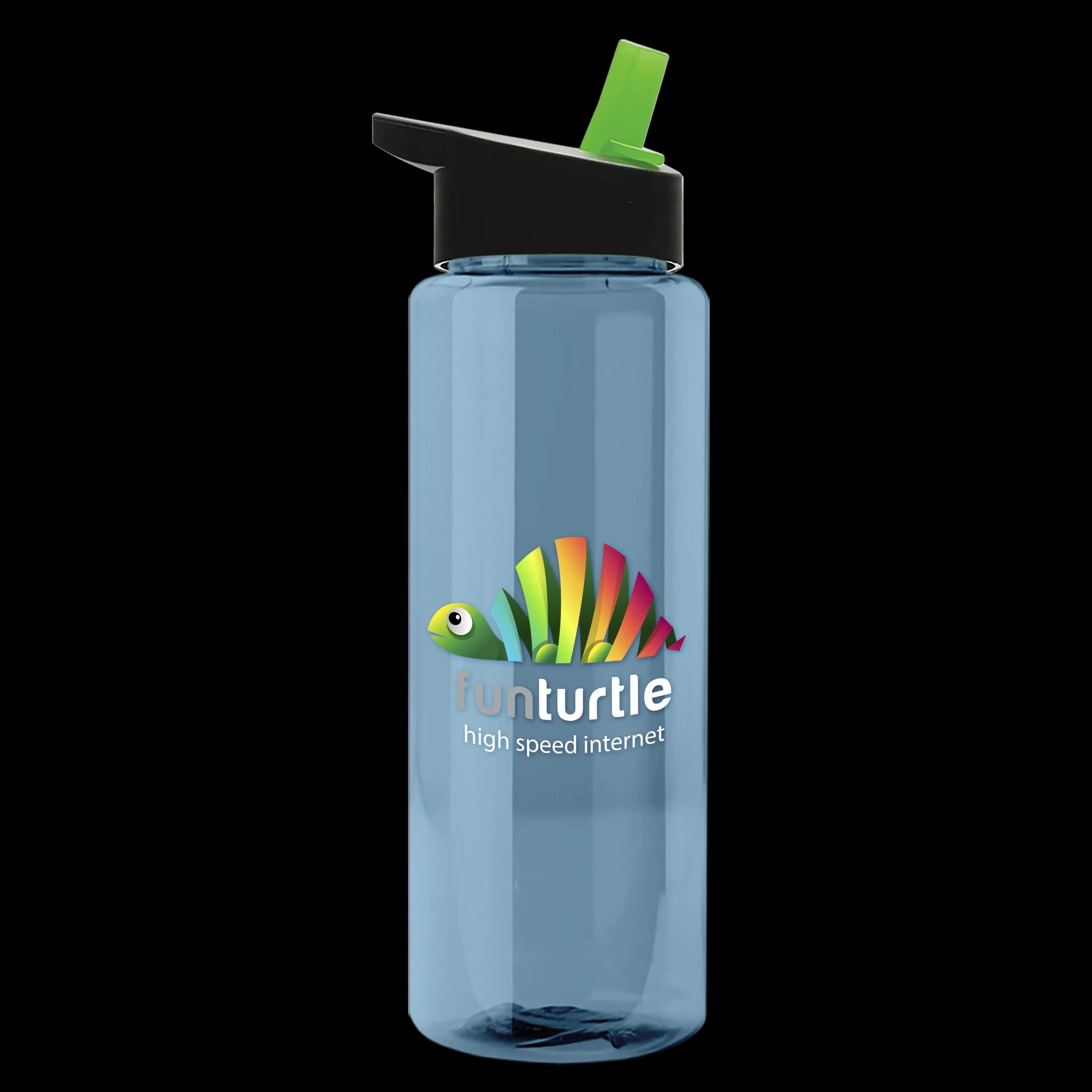 Garyline® Slim Fit RPET Bottle with Flip-Straw Lid - 32 oz. 55 of 207