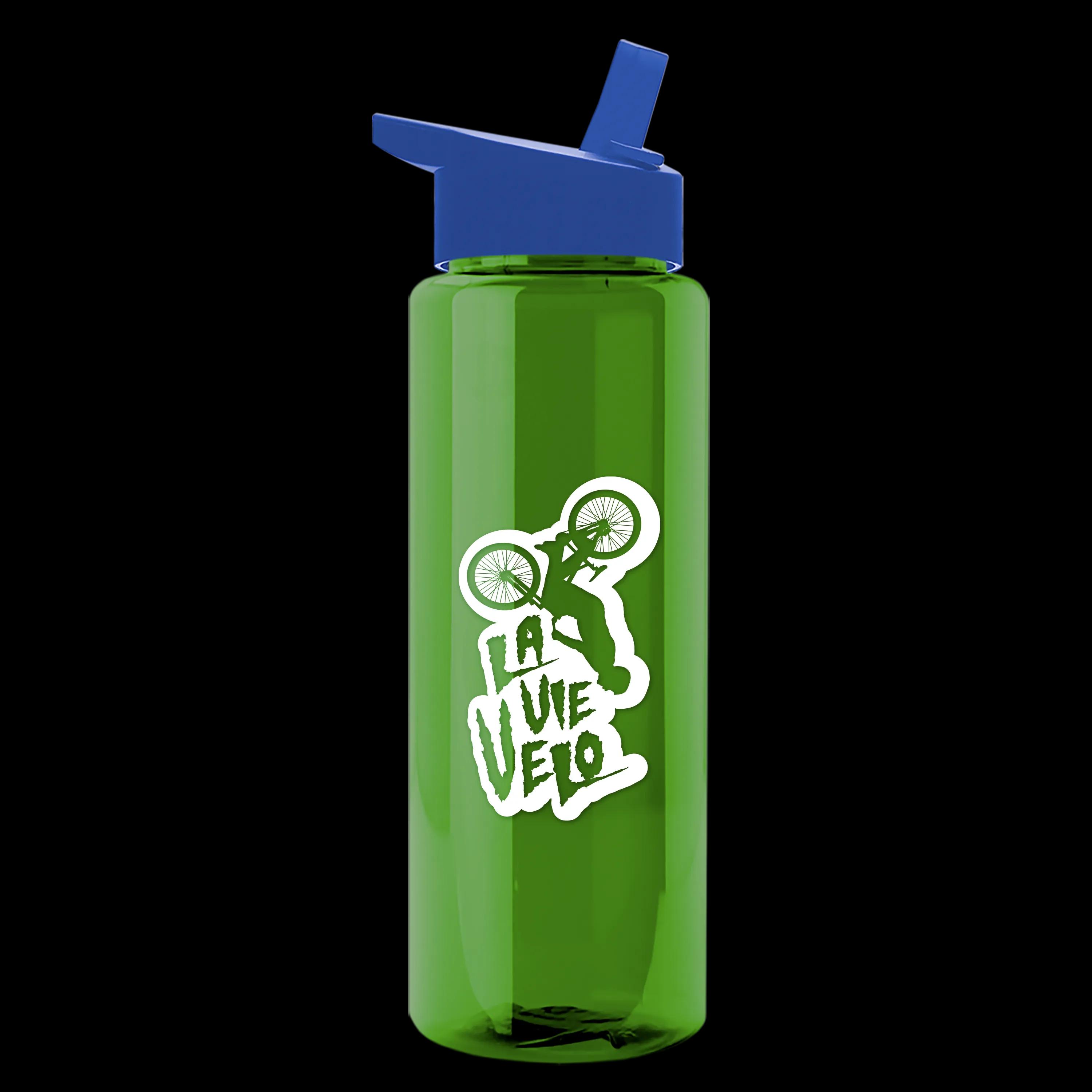 Garyline® Slim Fit RPET Bottle with Flip-Straw Lid - 32 oz. 82 of 207