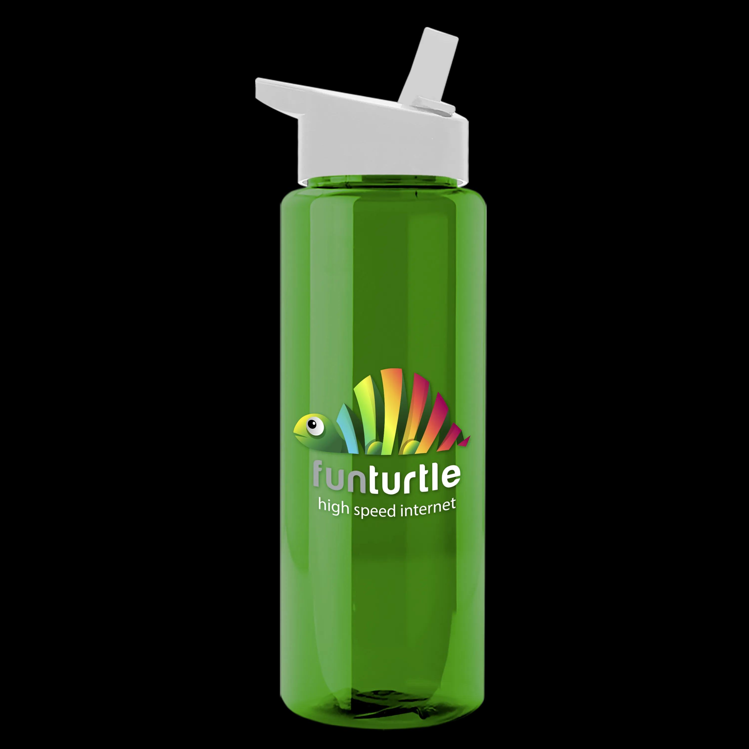 Garyline® Slim Fit RPET Bottle with Flip-Straw Lid - 32 oz. 86 of 207