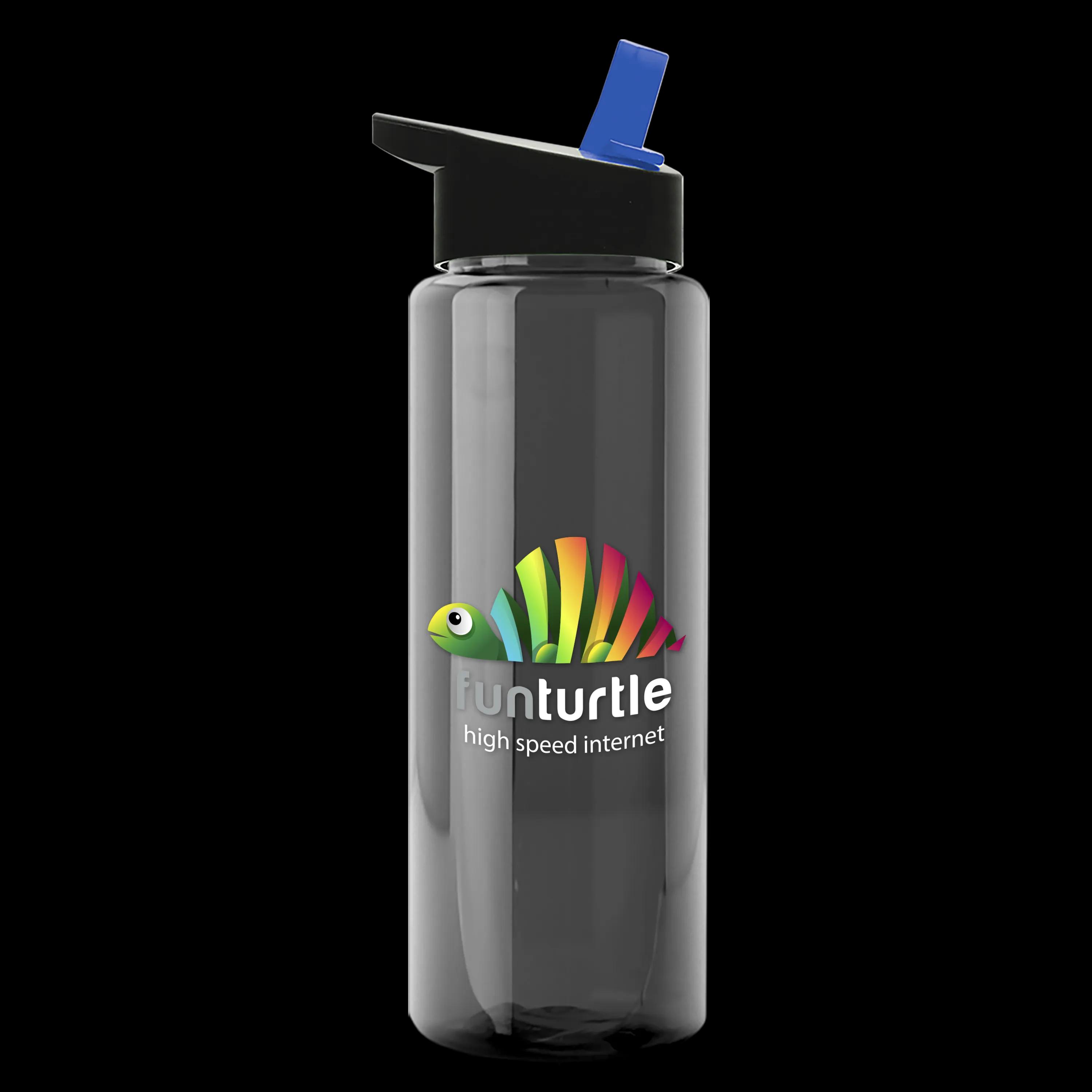 Garyline® Slim Fit RPET Bottle with Flip-Straw Lid - 32 oz. 126 of 207