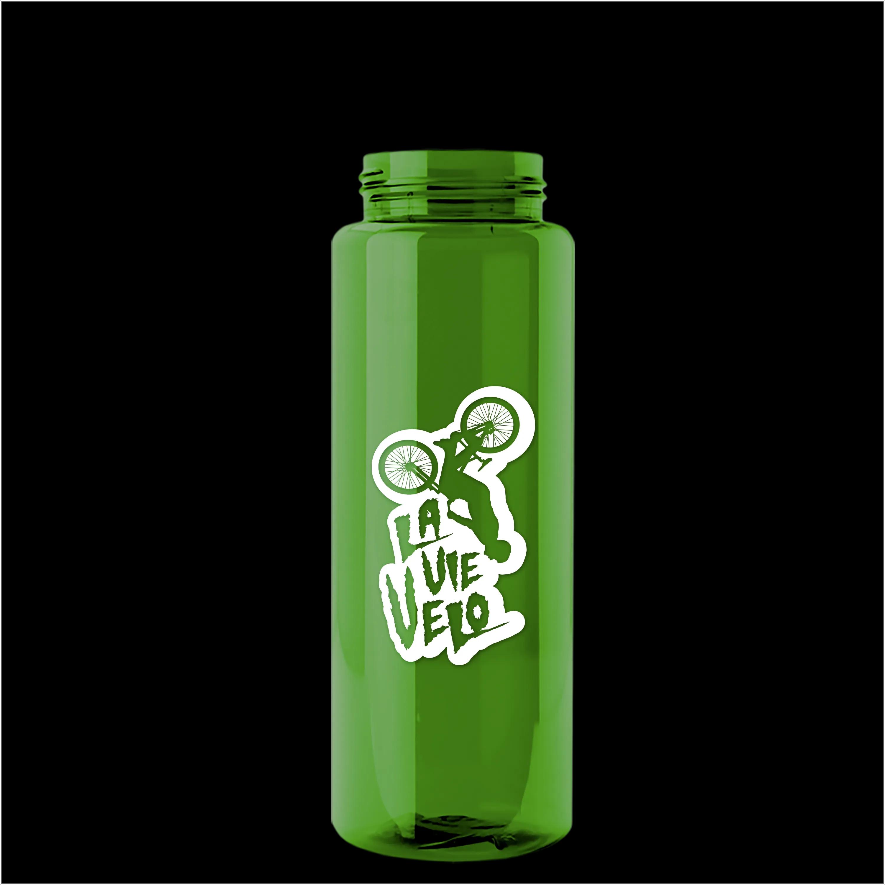 Garyline® Slim Fit RPET Bottle with Flip-Straw Lid - 32 oz. 179 of 207