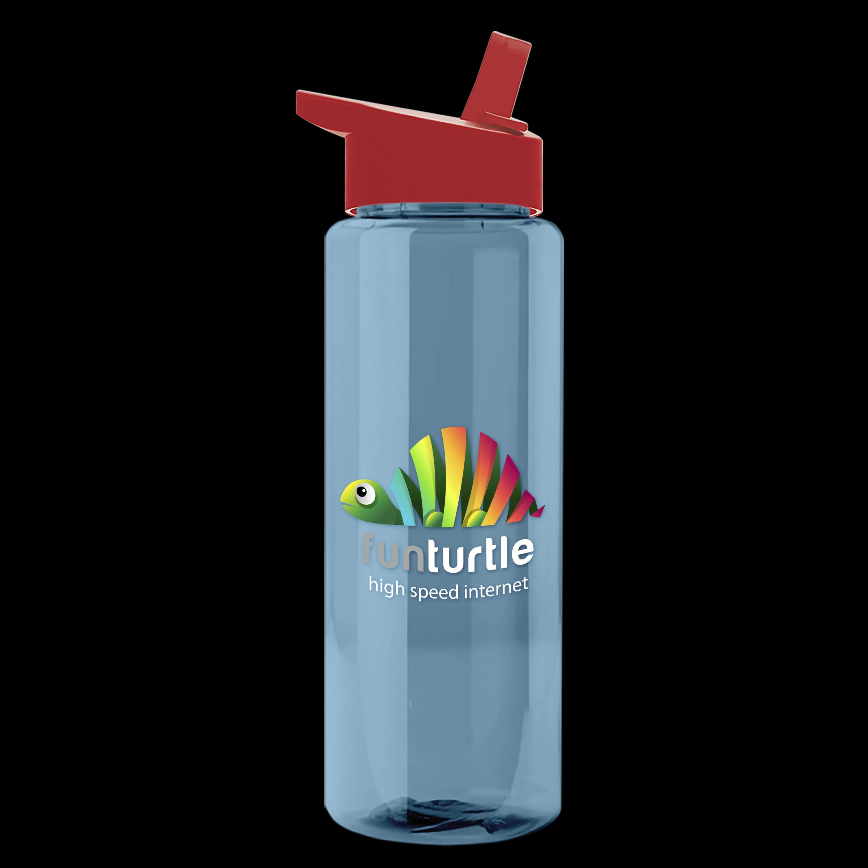Garyline® Slim Fit RPET Bottle with Flip-Straw Lid - 32 oz. 62 of 207