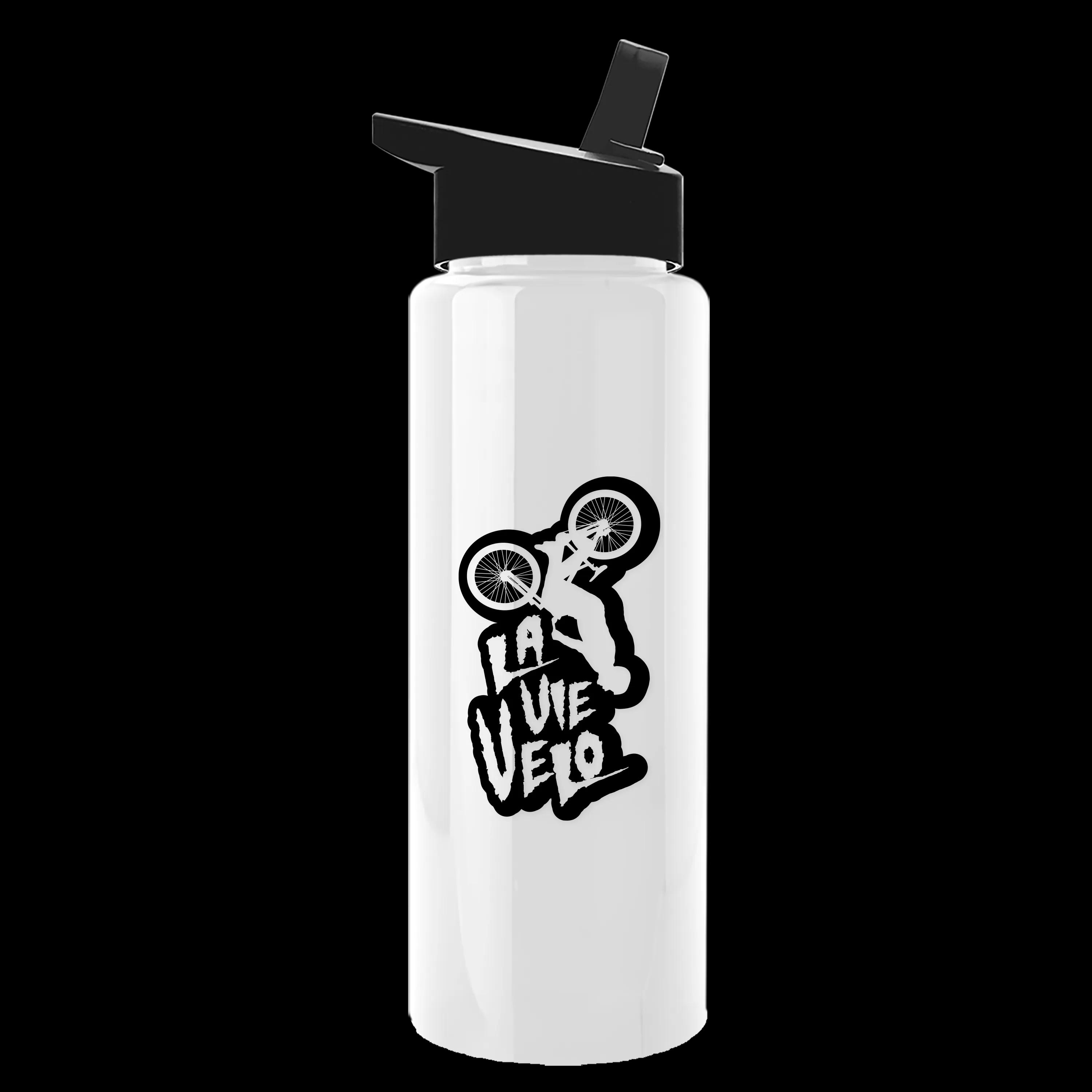 Garyline® Slim Fit RPET Bottle with Flip-Straw Lid - 32 oz. 142 of 207