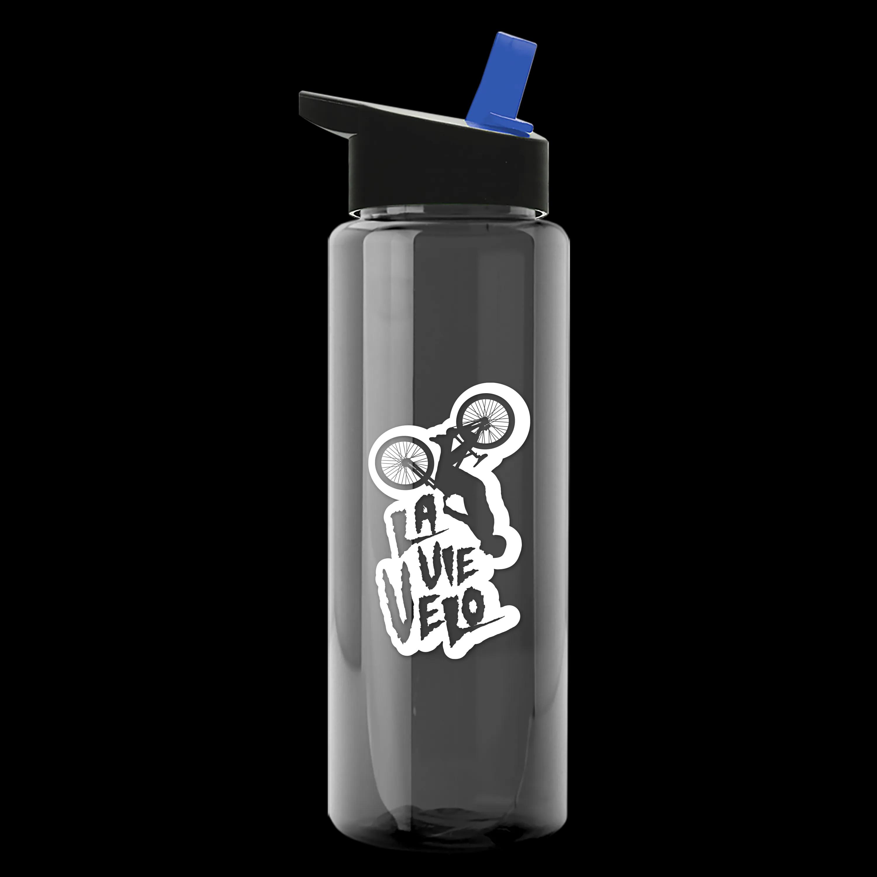 Garyline® Slim Fit RPET Bottle with Flip-Straw Lid - 32 oz. 125 of 207