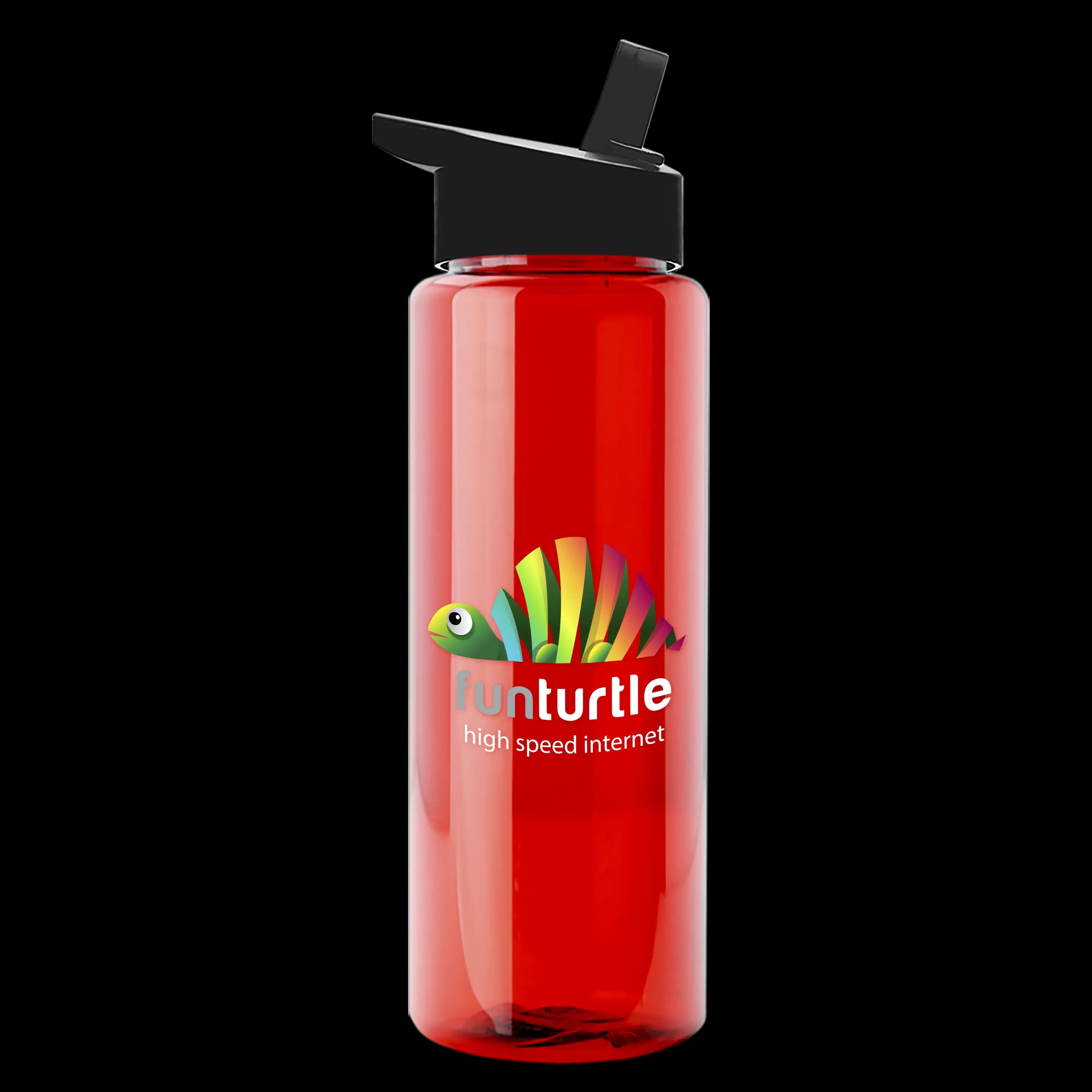Garyline® Slim Fit RPET Bottle with Flip-Straw Lid - 32 oz. 88 of 207