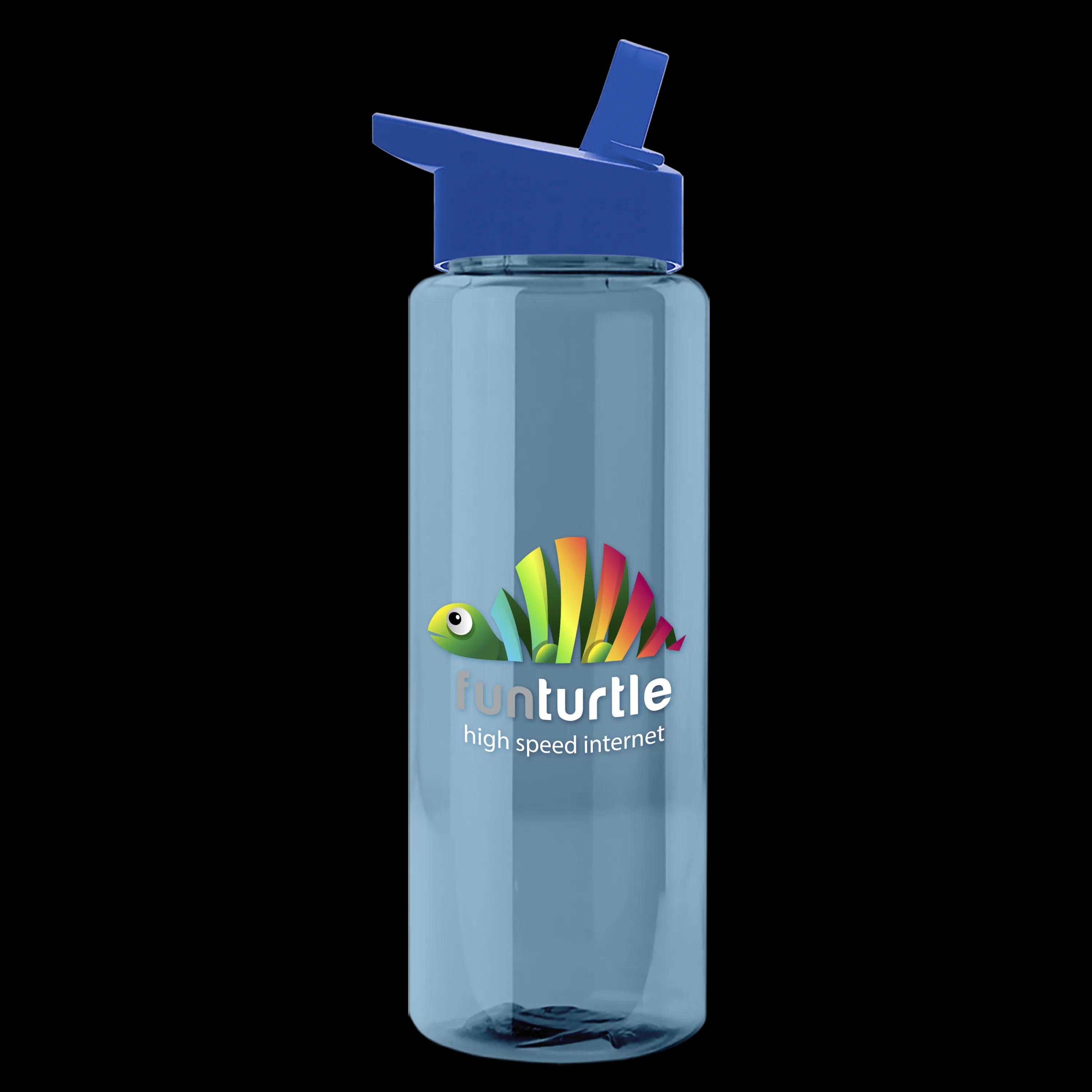 Garyline® Slim Fit RPET Bottle with Flip-Straw Lid - 32 oz. 64 of 207